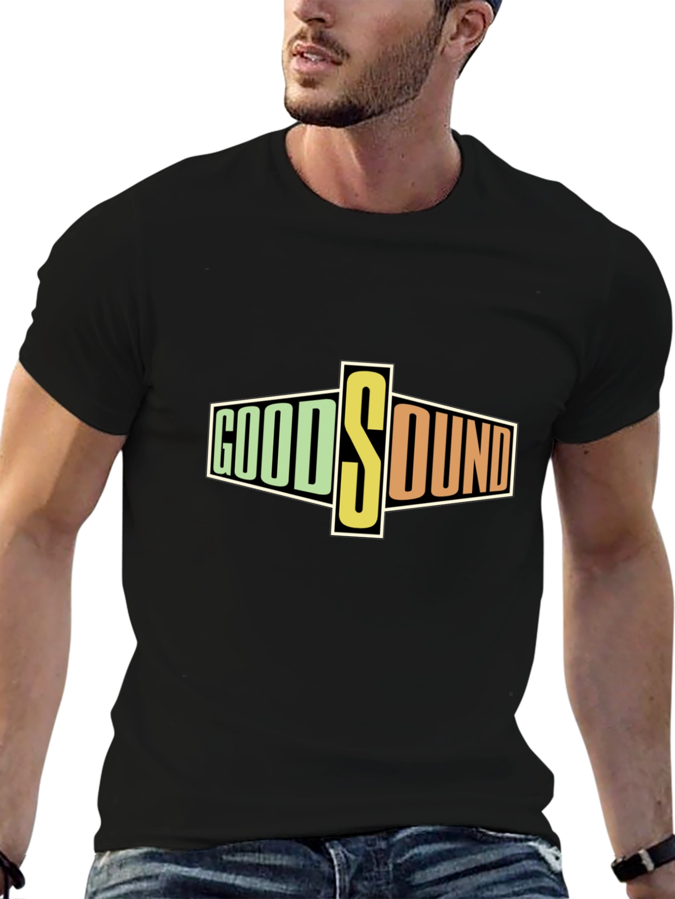 Good Sound Black Graphic Tee