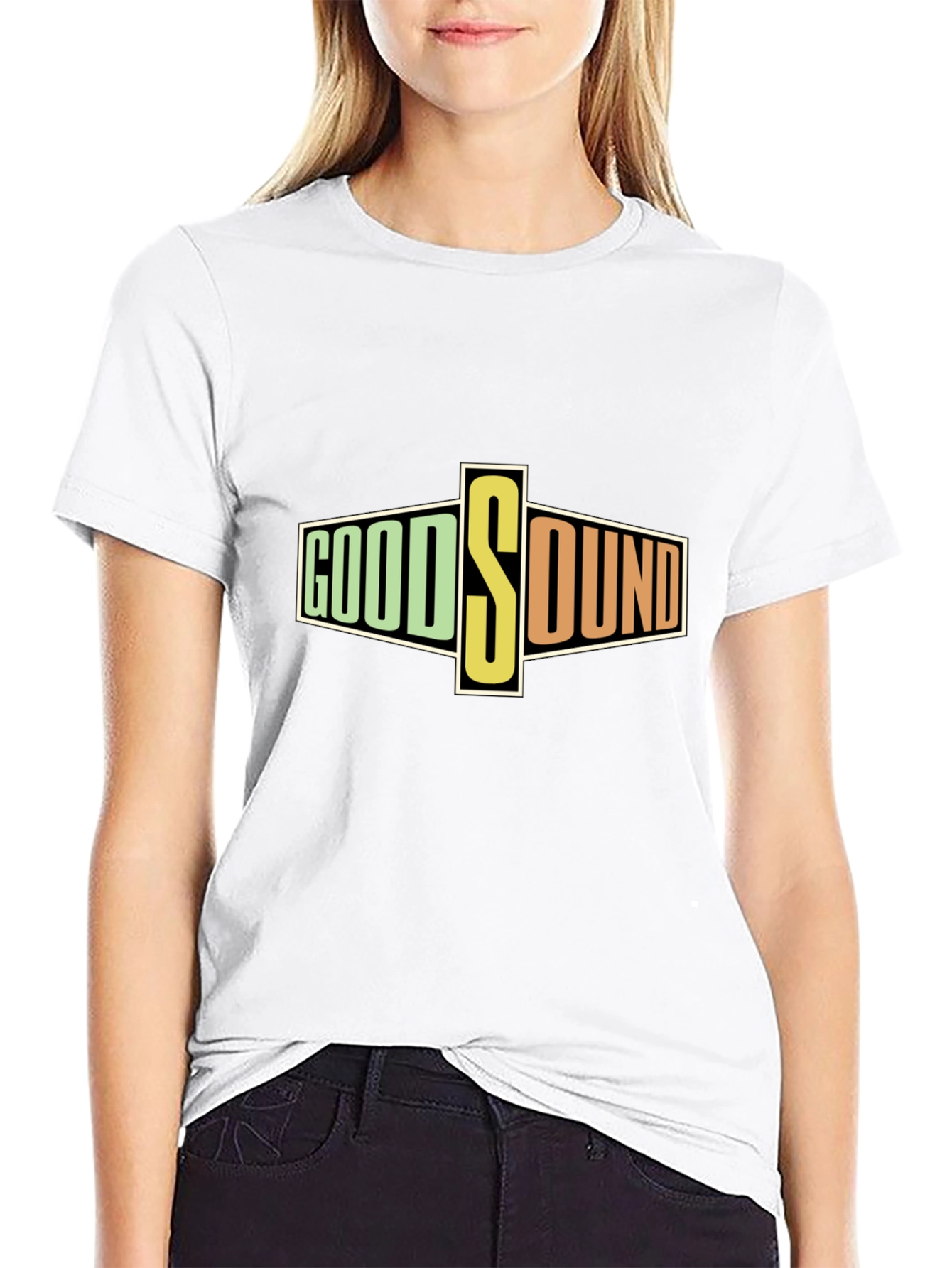 Good Sound Black Graphic Tee