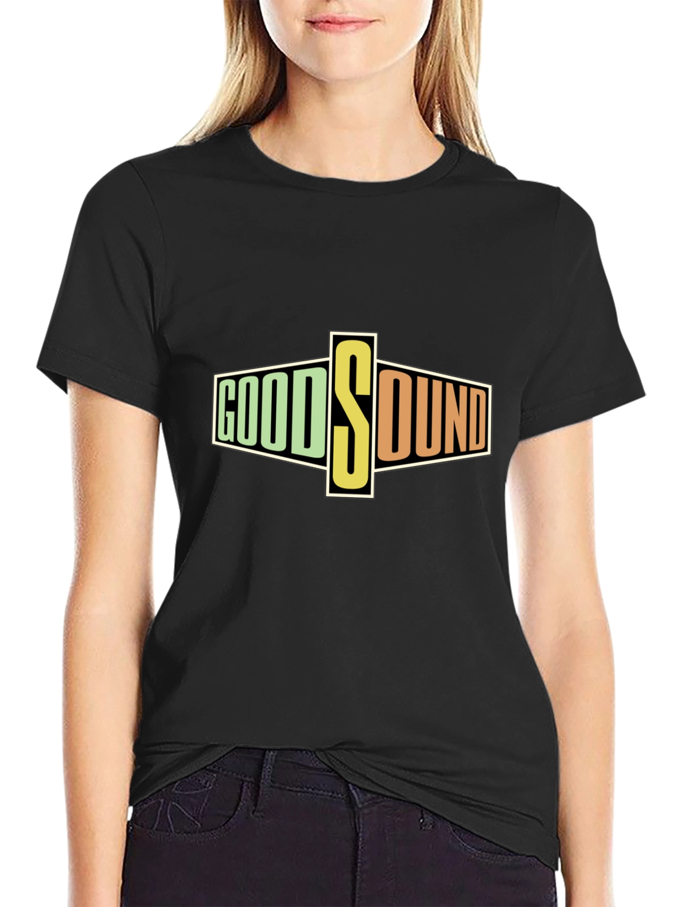 Good Sound Black Graphic Tee