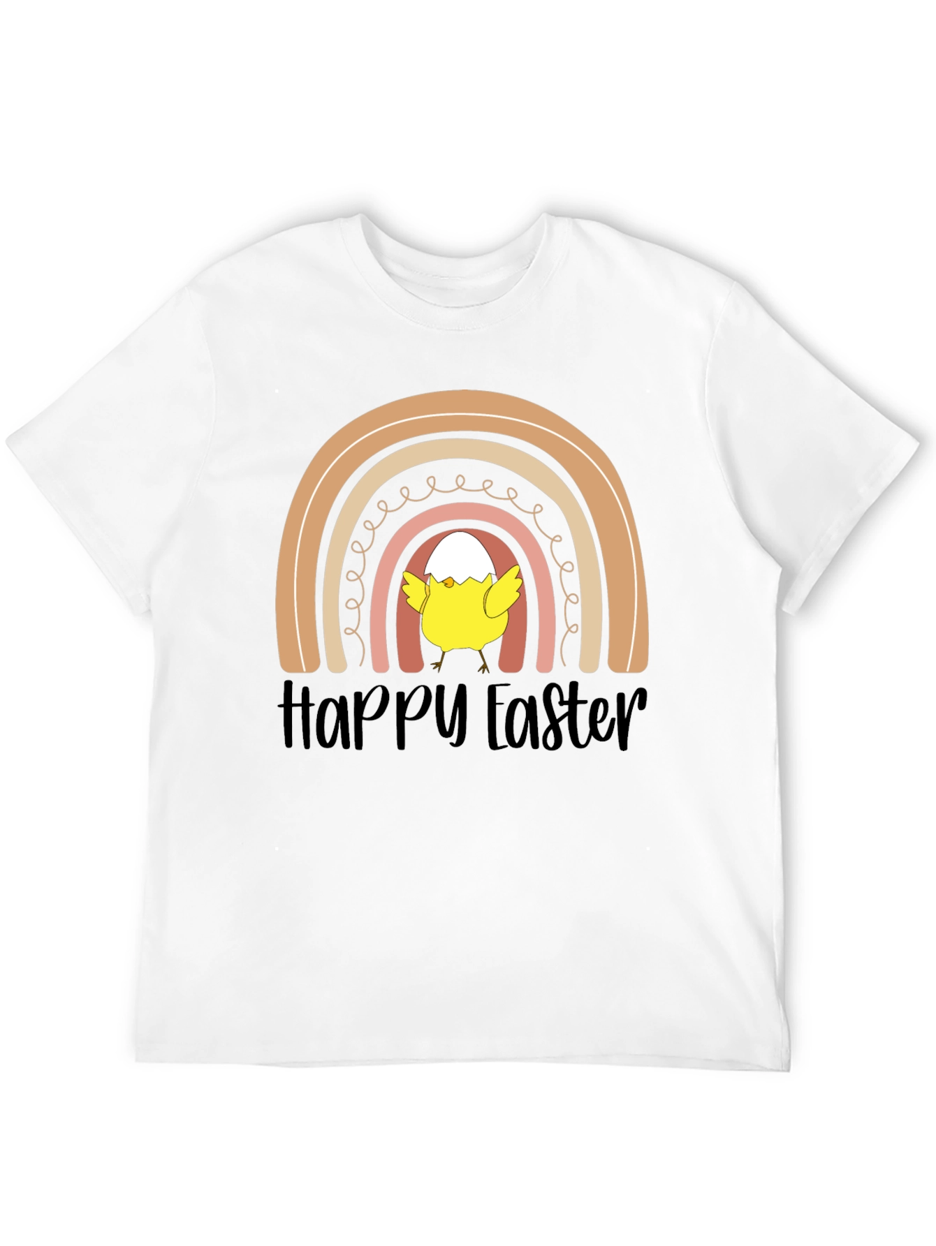 Happy Easter Chick Rainbow T-Shirt