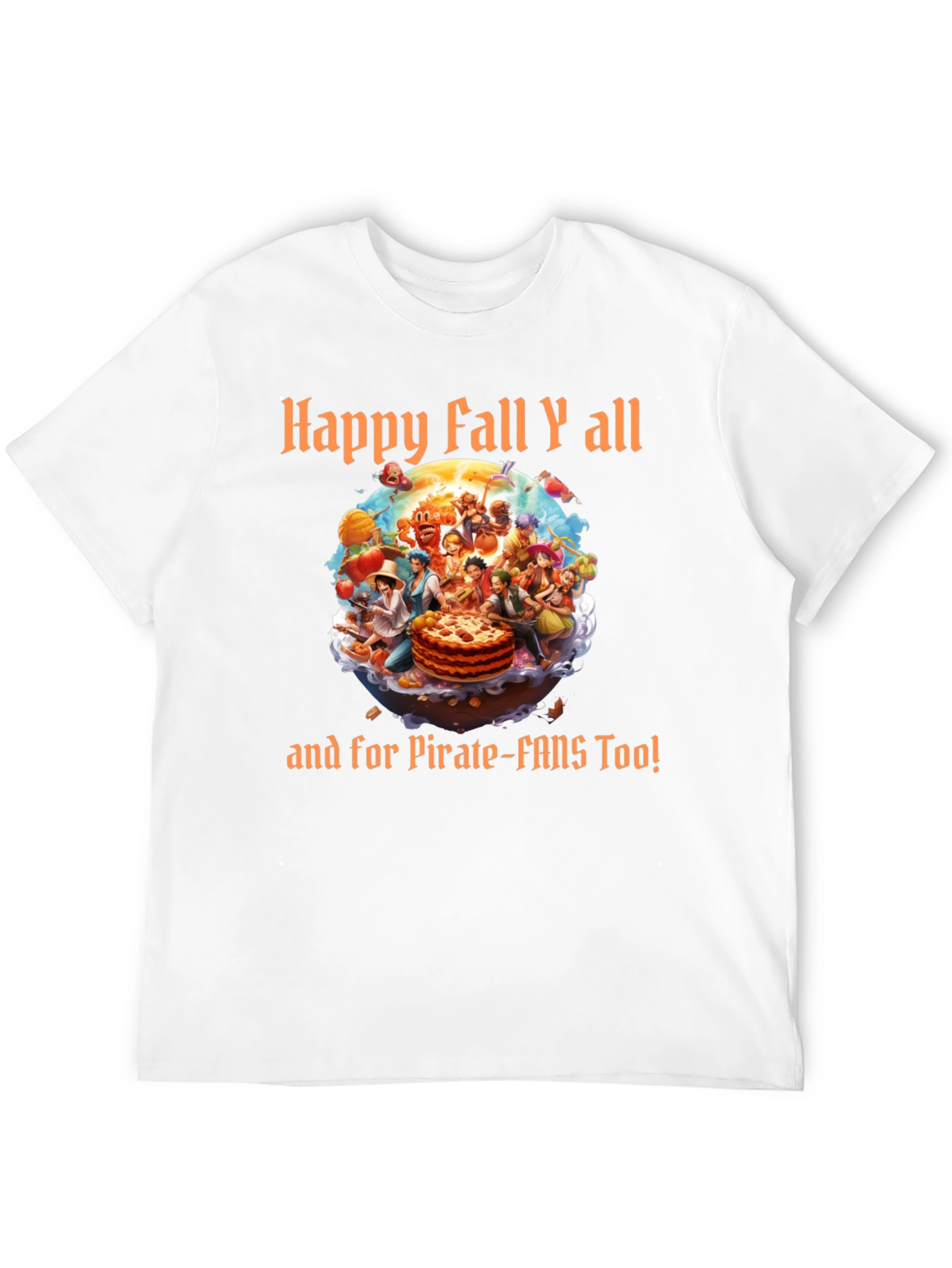 Happy Fall Yall & Pirate-Fans Tee