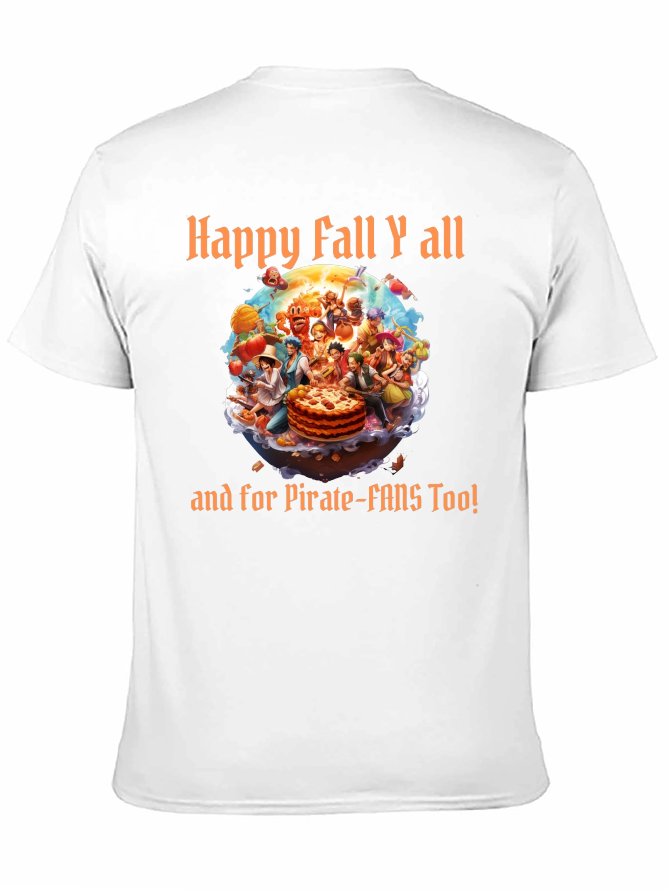 Happy Fall Yall & Pirate-Fans Tee