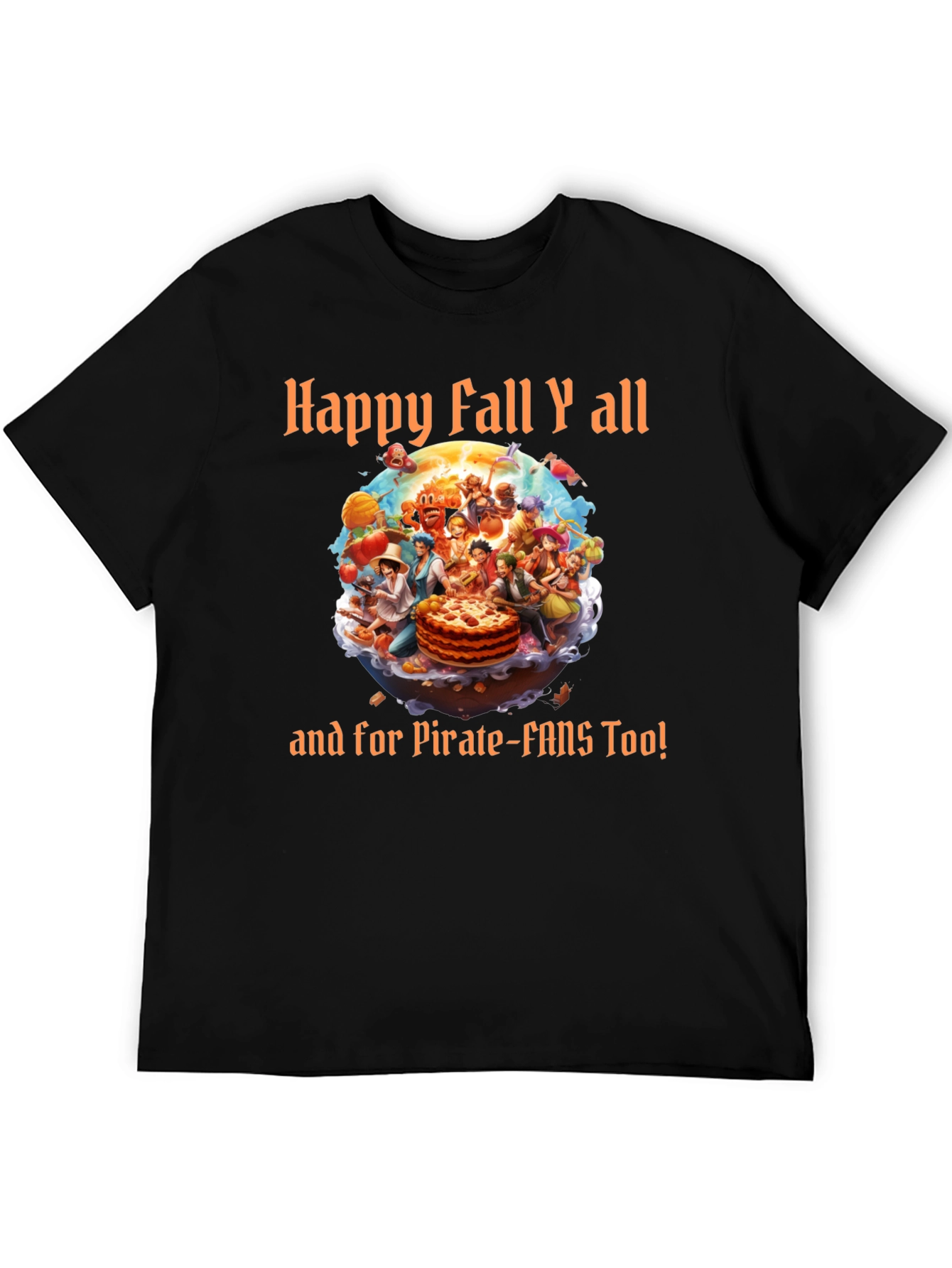 Happy Fall Yall & Pirate-Fans Tee