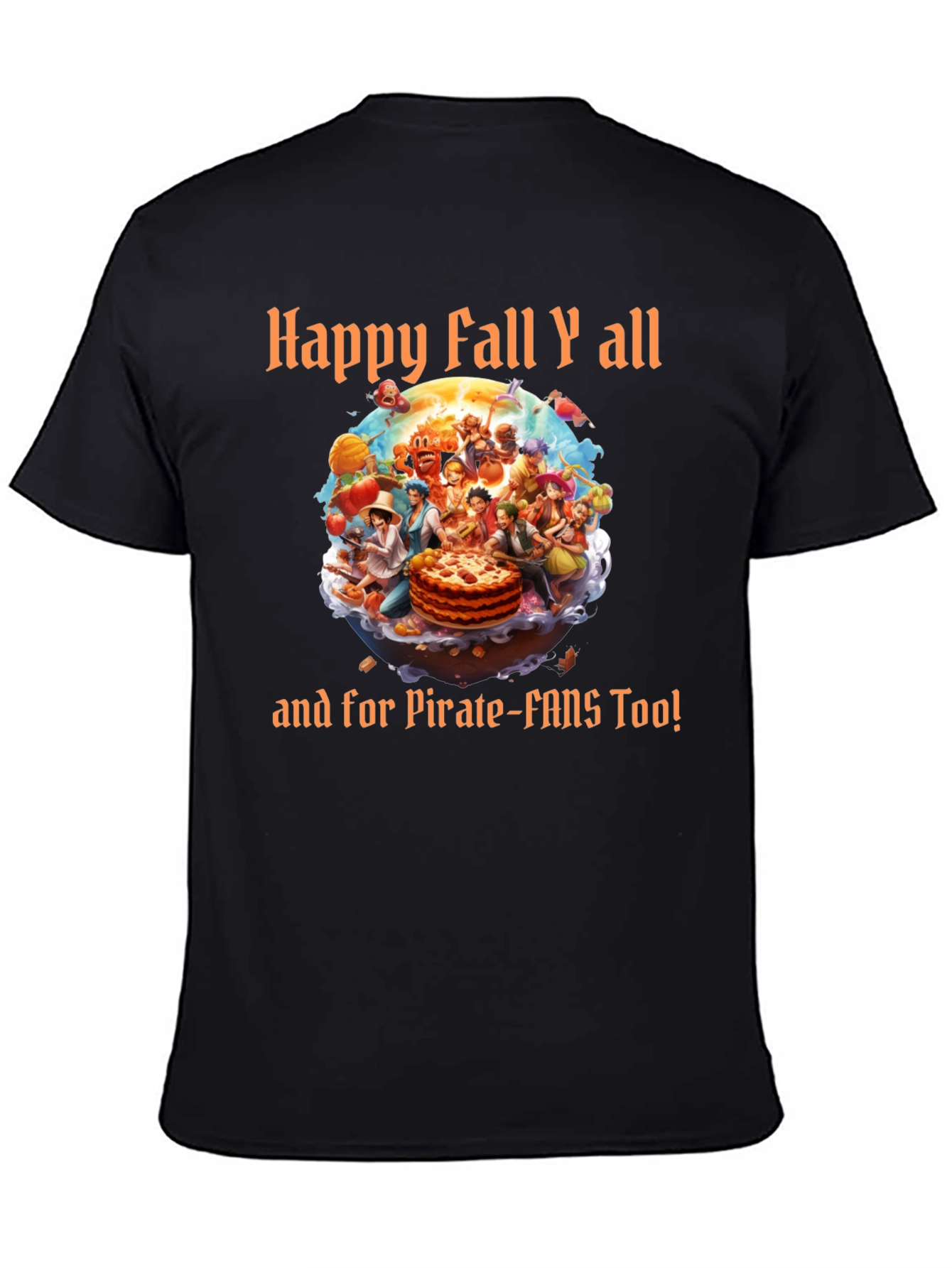 Happy Fall Yall & Pirate-Fans Tee