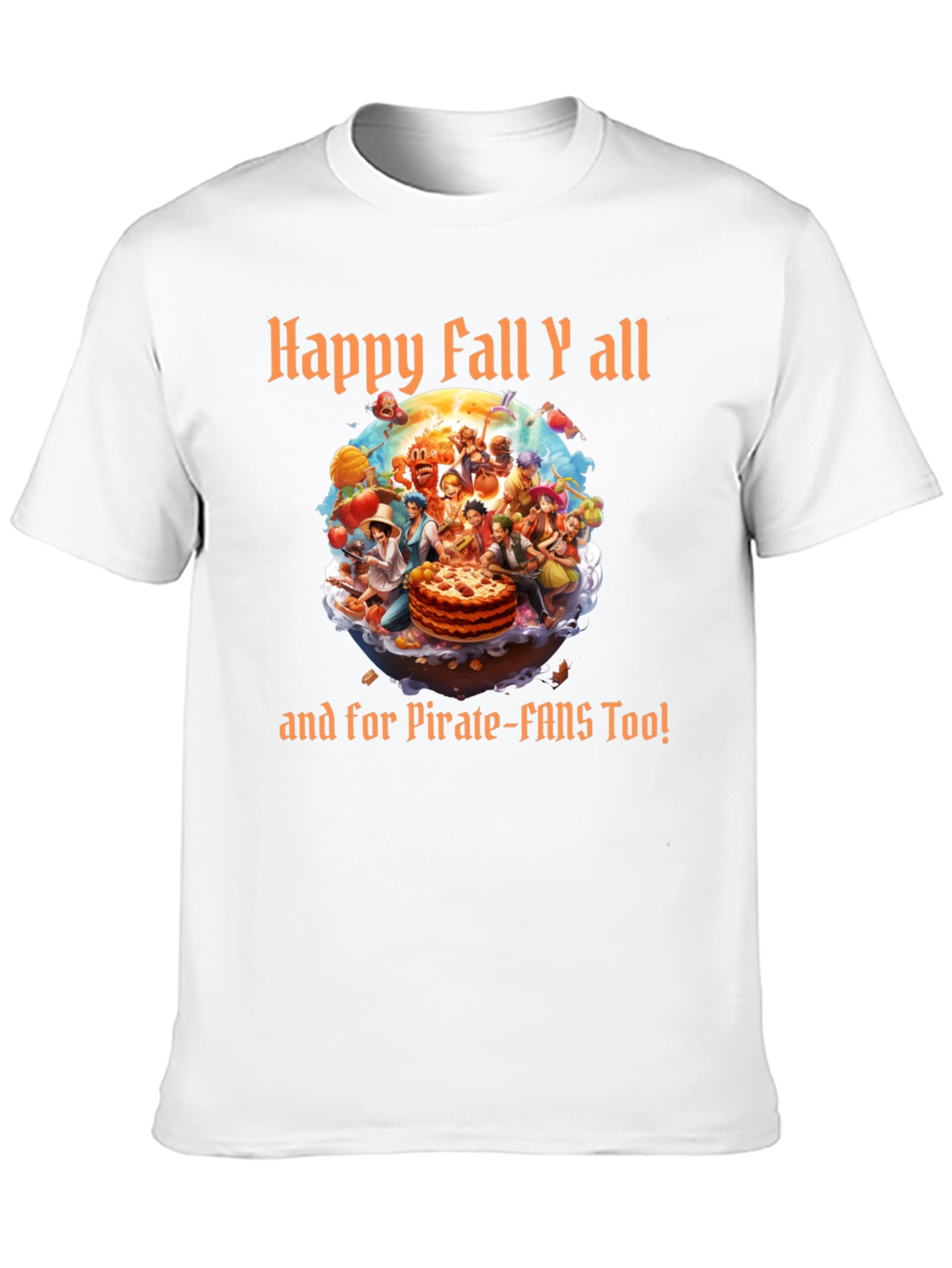 Happy Fall Yall & Pirate-Fans Tee
