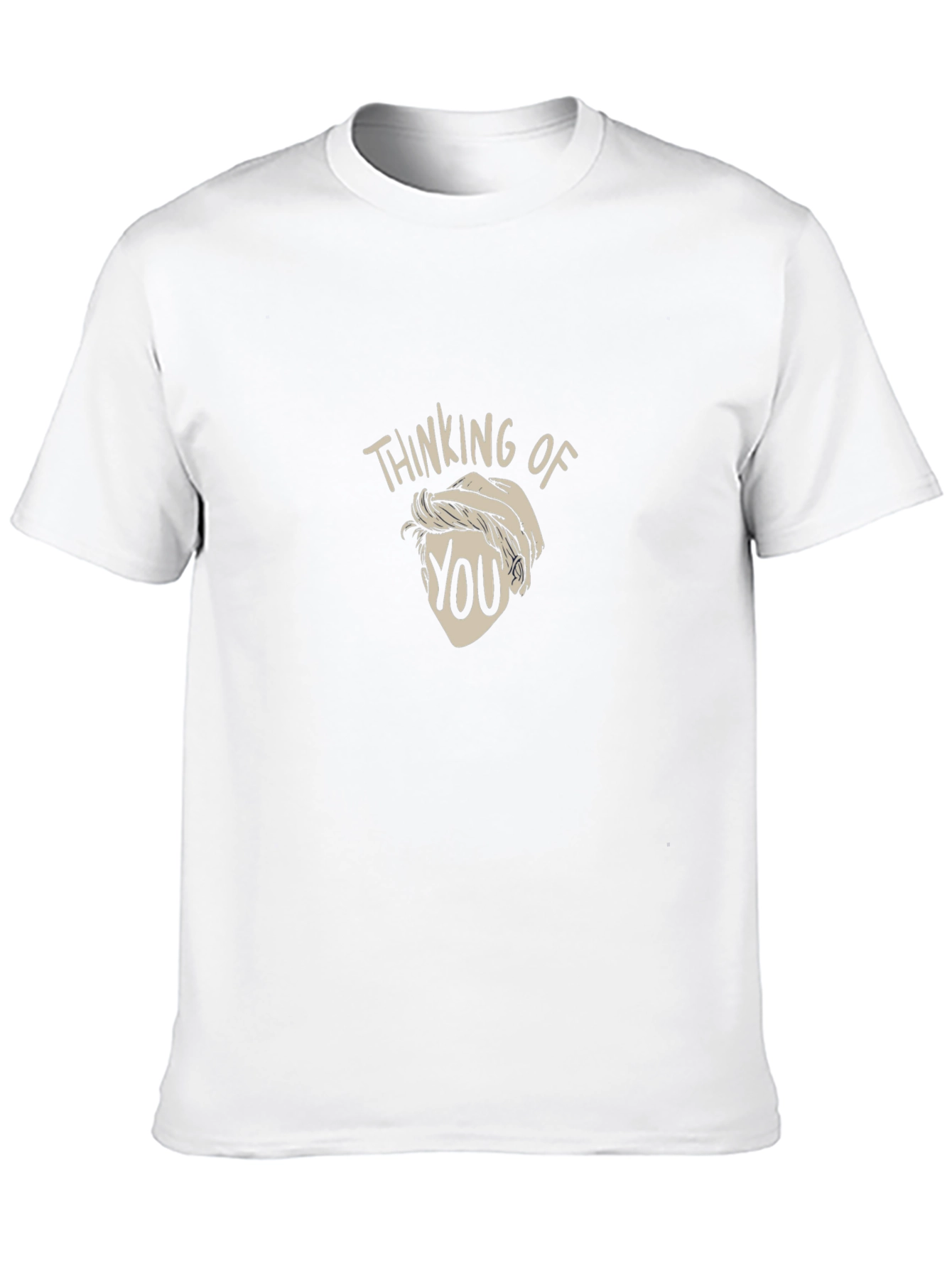 Thinking Of You Graphic T-Shirt Black