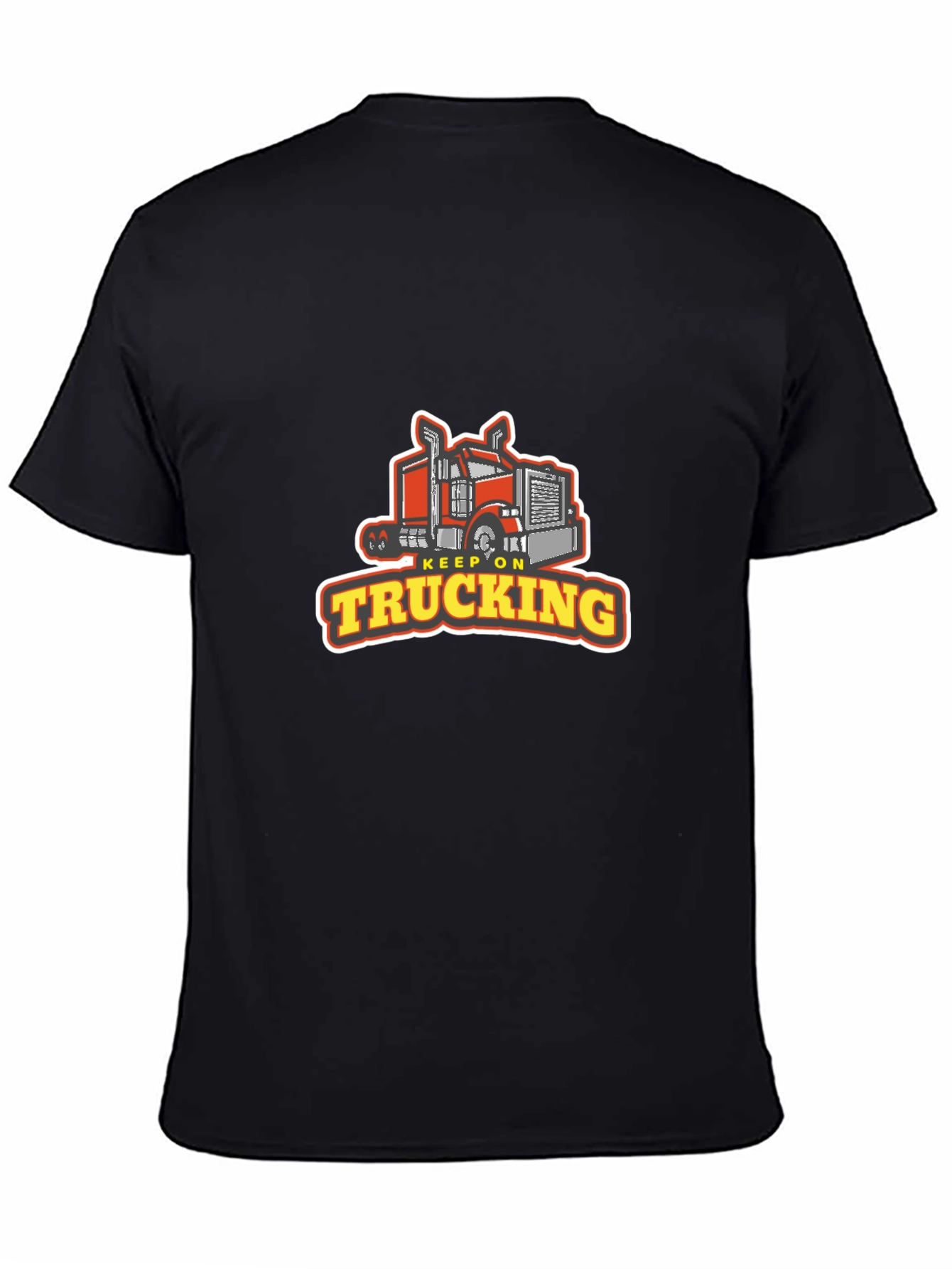 Keep on Trucking Black T-Shirt