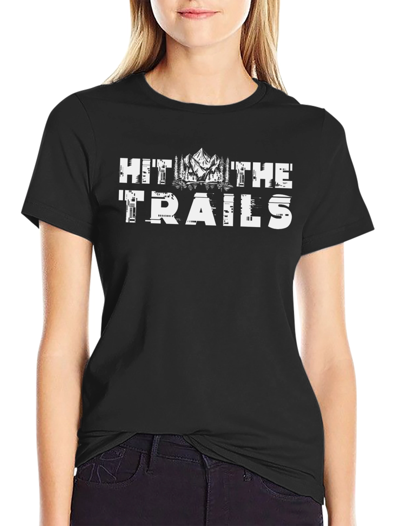 Hit the Trails Graphic Tee - Nature Lovers Shirt