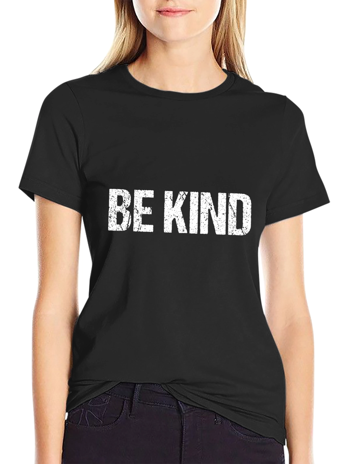Be Kind Graphic Tee - Soft Cotton Blend