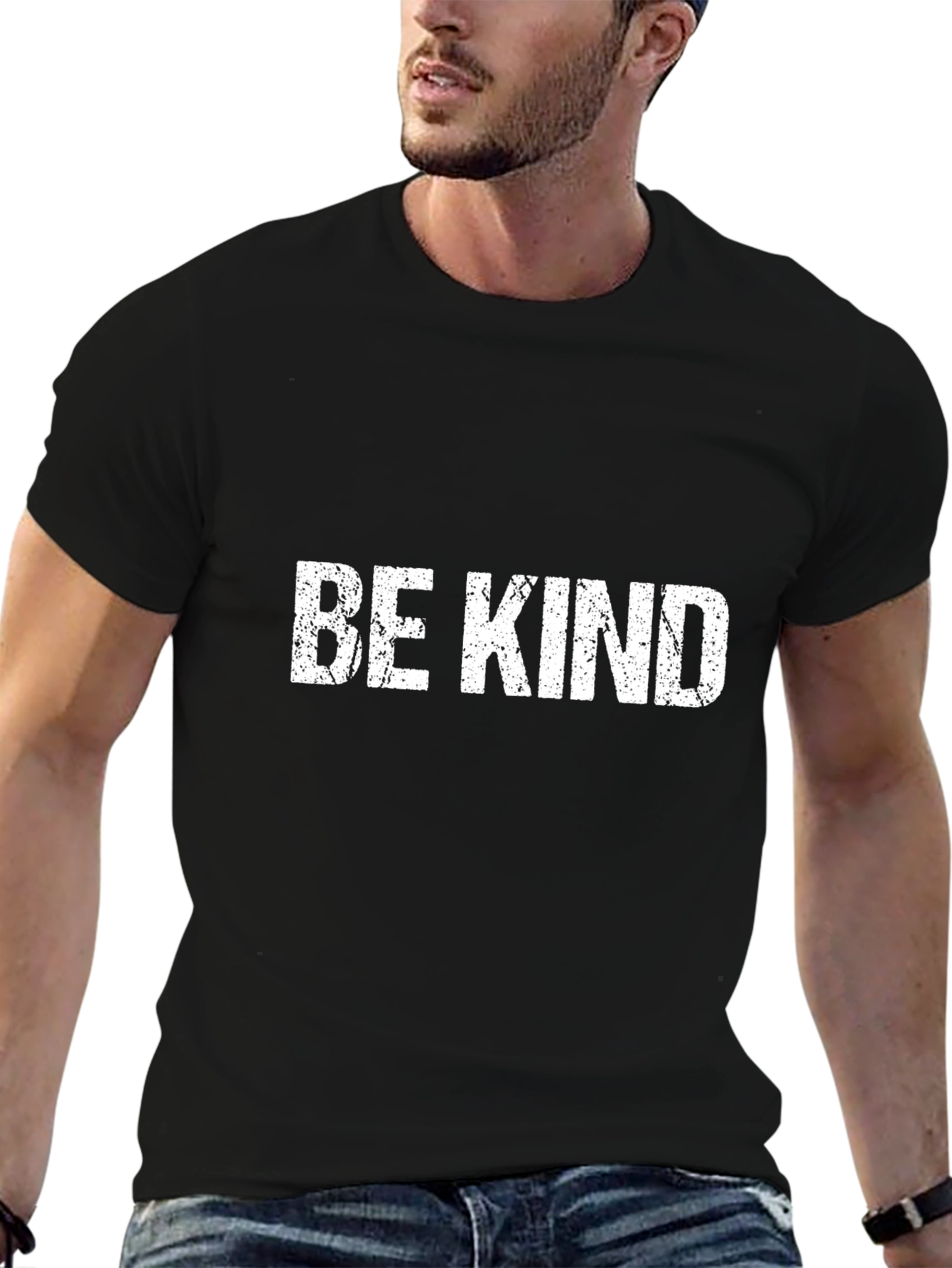 Be Kind Graphic Tee - Soft Cotton Blend