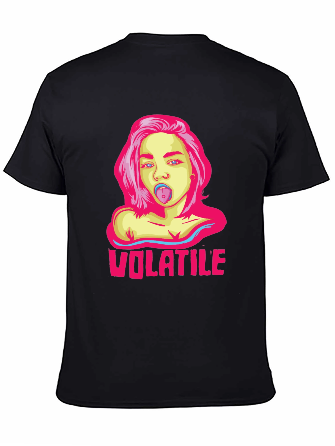Volatile Graphic Tee - Edgy Streetwear Style
