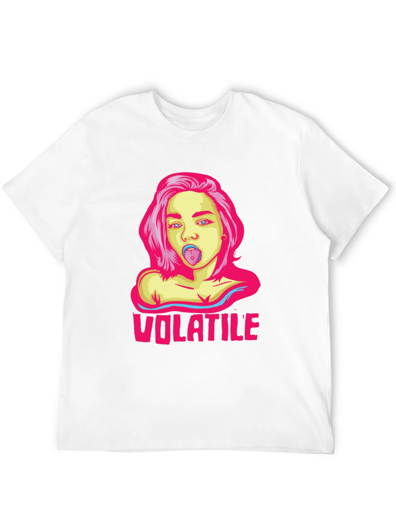 Volatile Graphic Tee - Edgy Streetwear Style