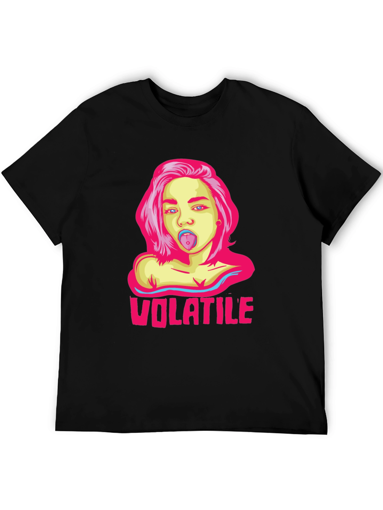 Volatile Graphic Tee - Edgy Streetwear Style