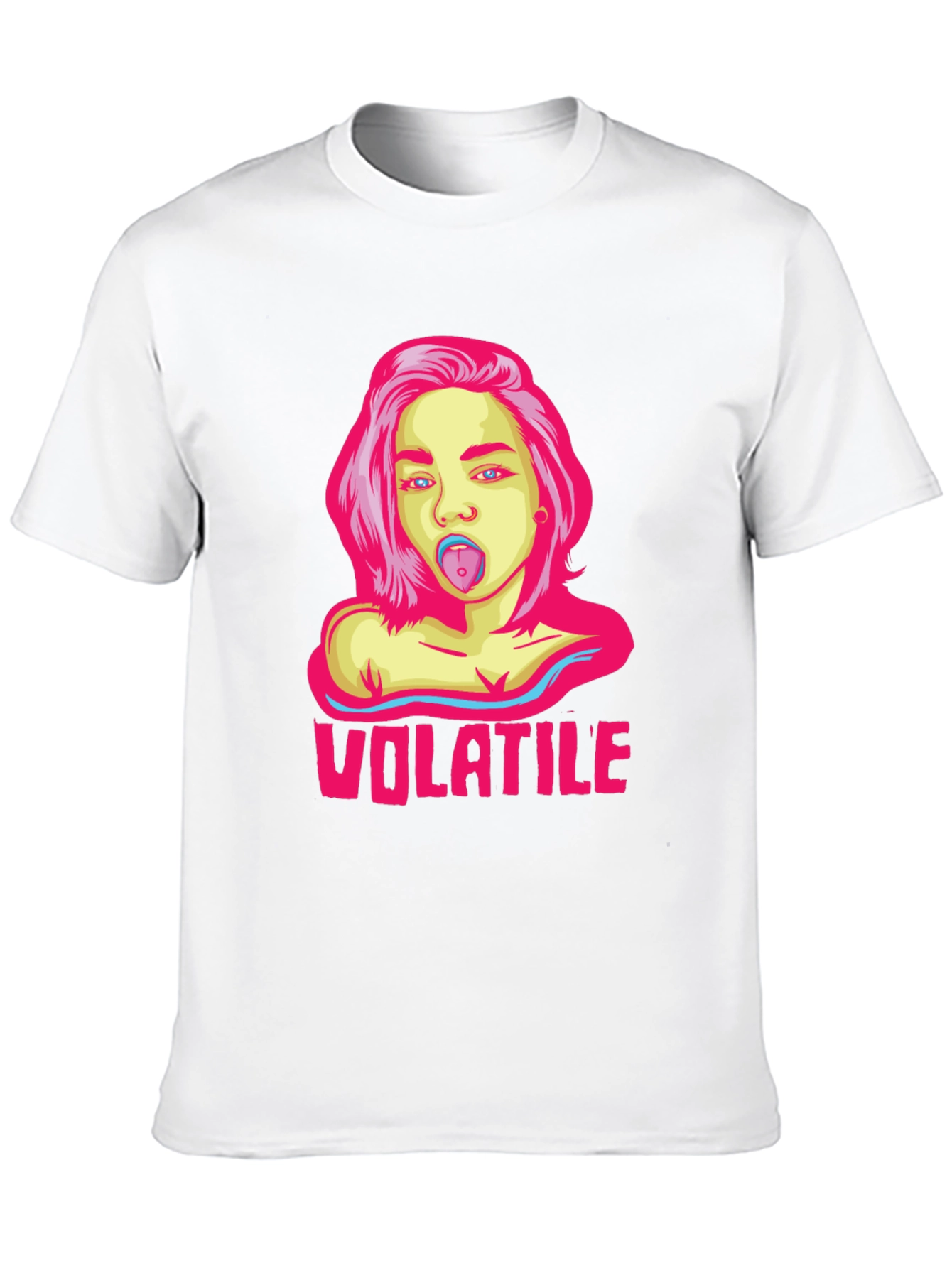 Volatile Graphic Tee - Edgy Streetwear Style