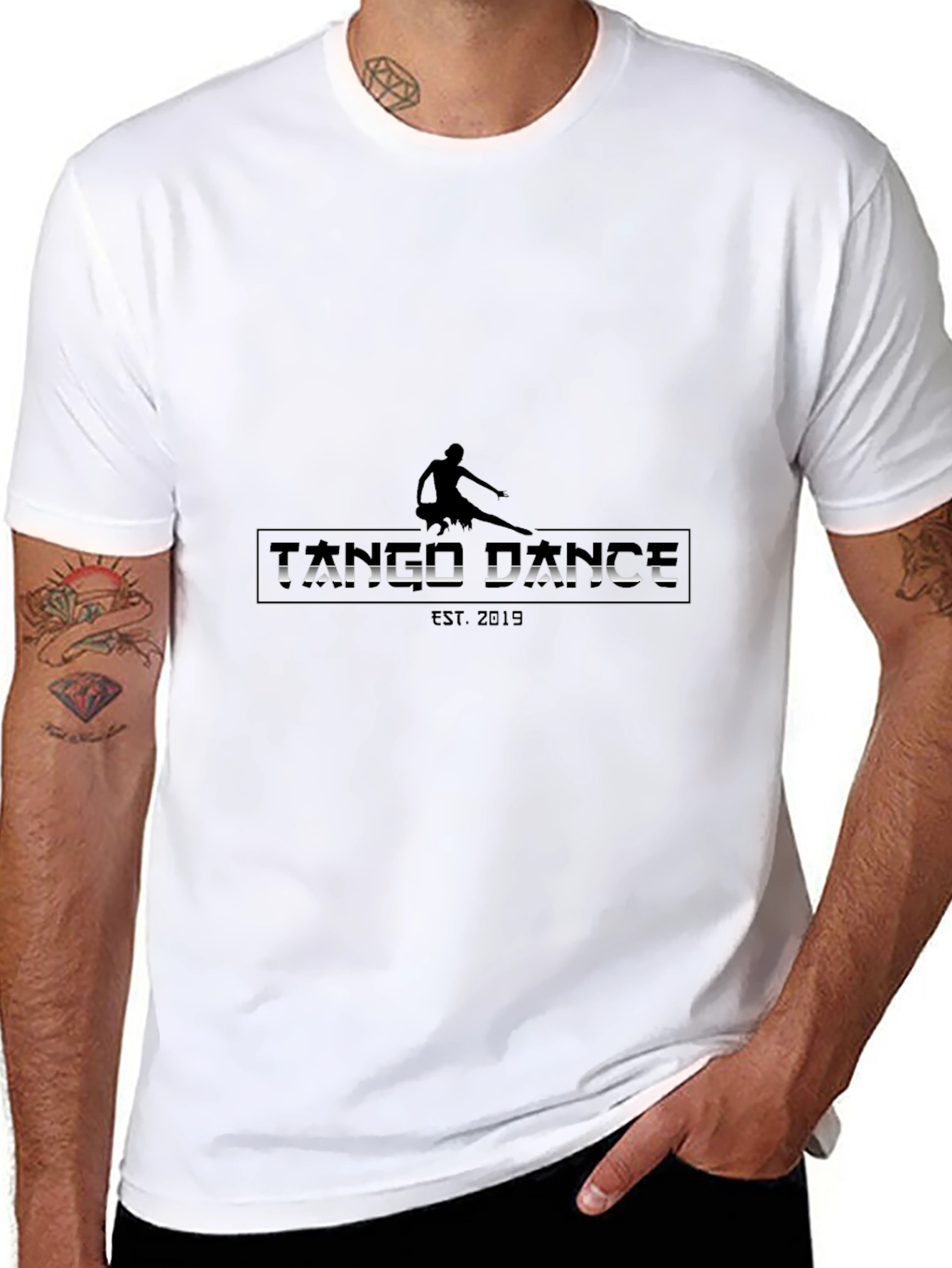 Tango Dance Black T-Shirt - Est. 2019