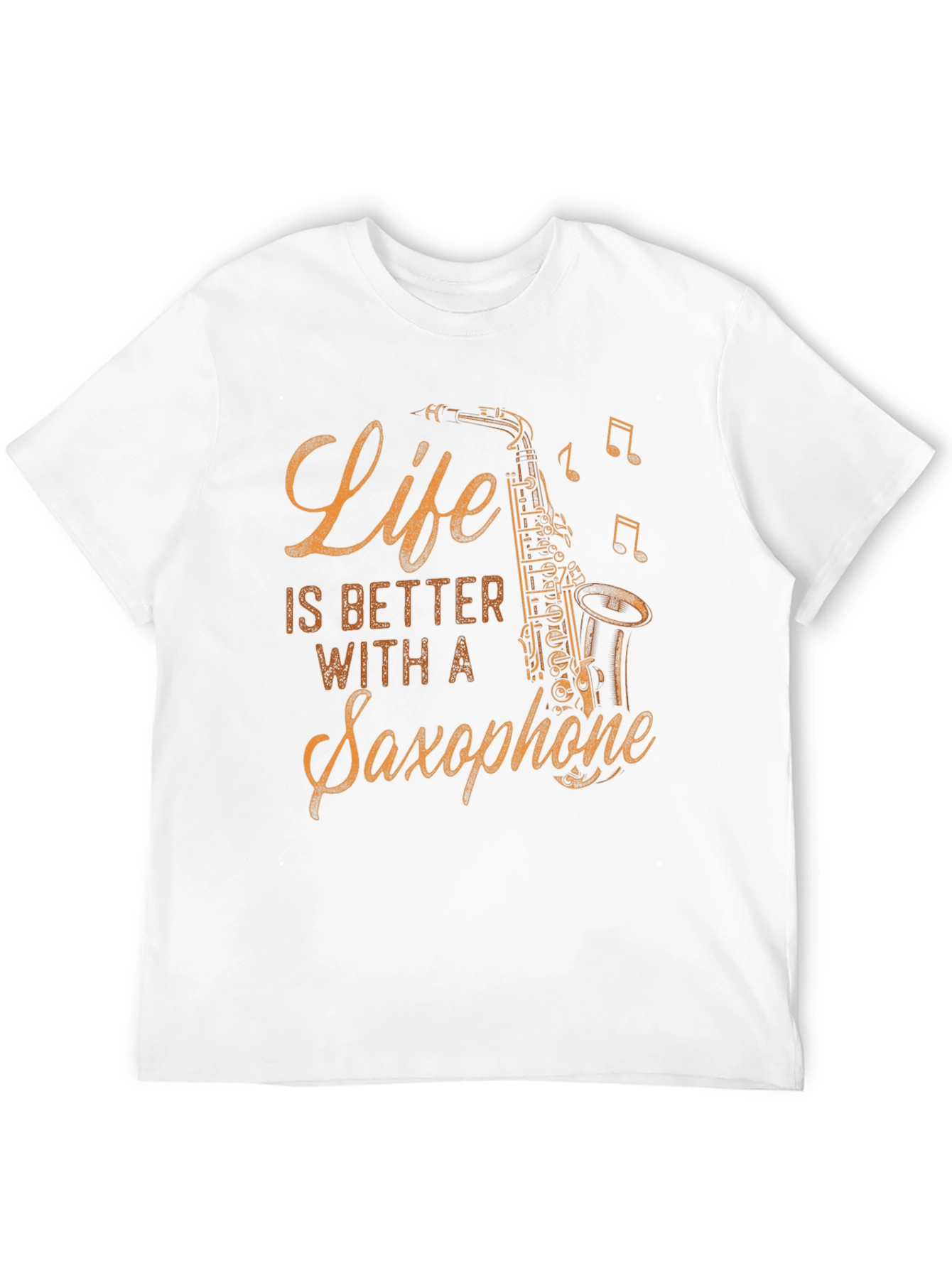Life is Better with a Saxophone Graphic Tee