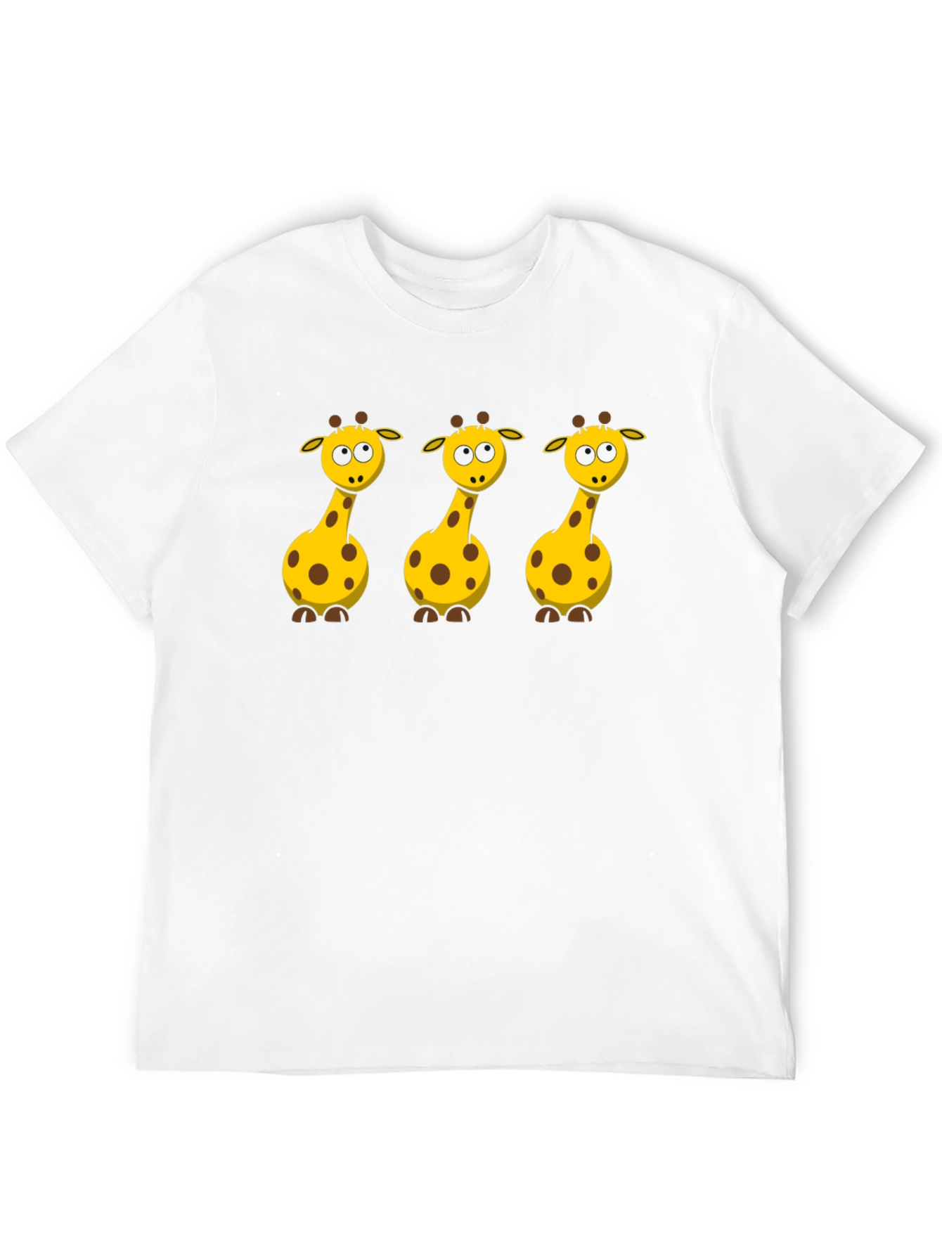 Giraffe Graphic Tee - Black T-Shirt