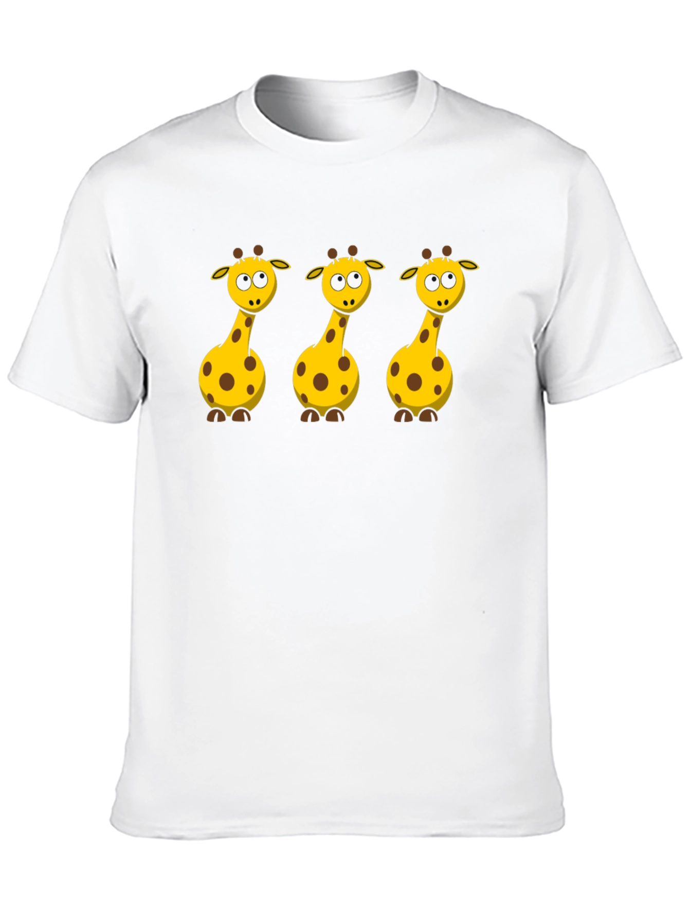 Giraffe Graphic Tee - Black T-Shirt