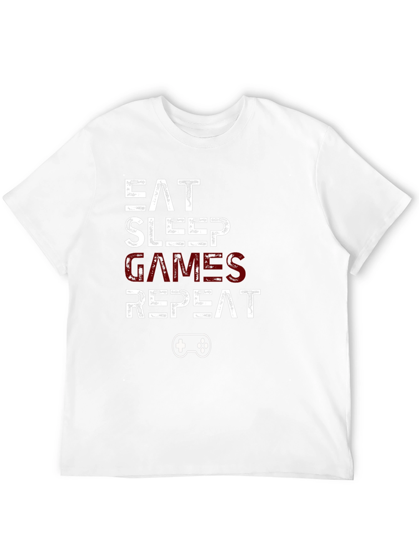 Eat Sleep Games Repeat Gamer T-Shirt