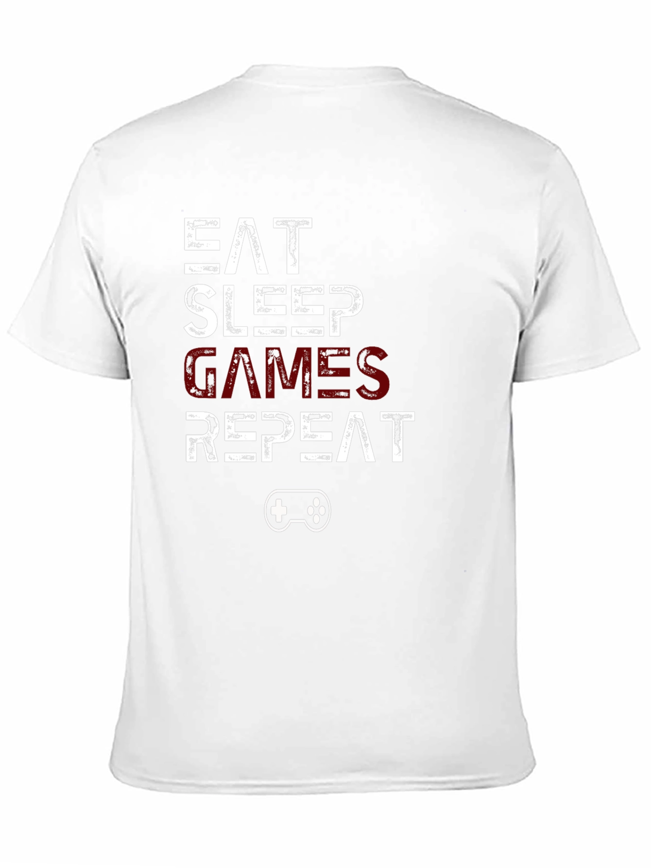 Eat Sleep Games Repeat Gamer T-Shirt
