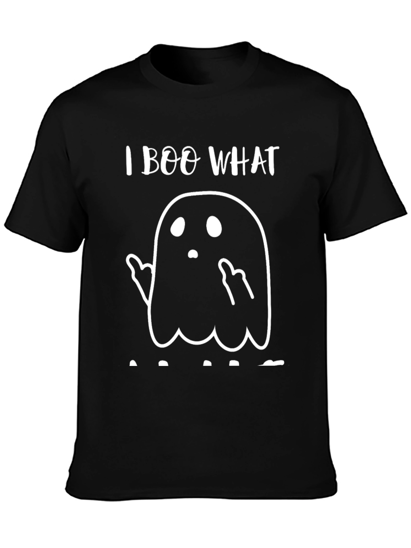 I Boo What I Want Ghost Graphic Tee