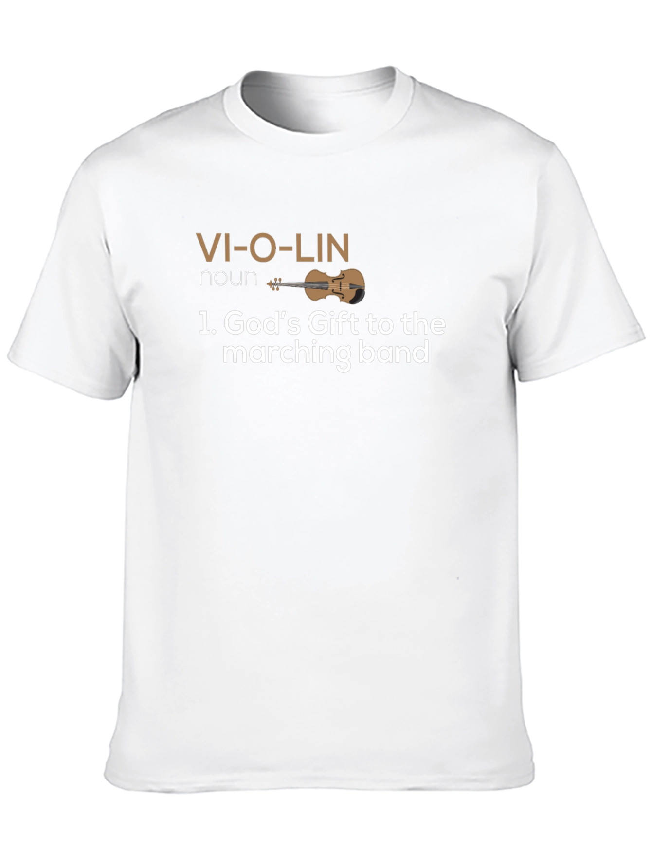 Violin Definition Funny Black T-Shirt