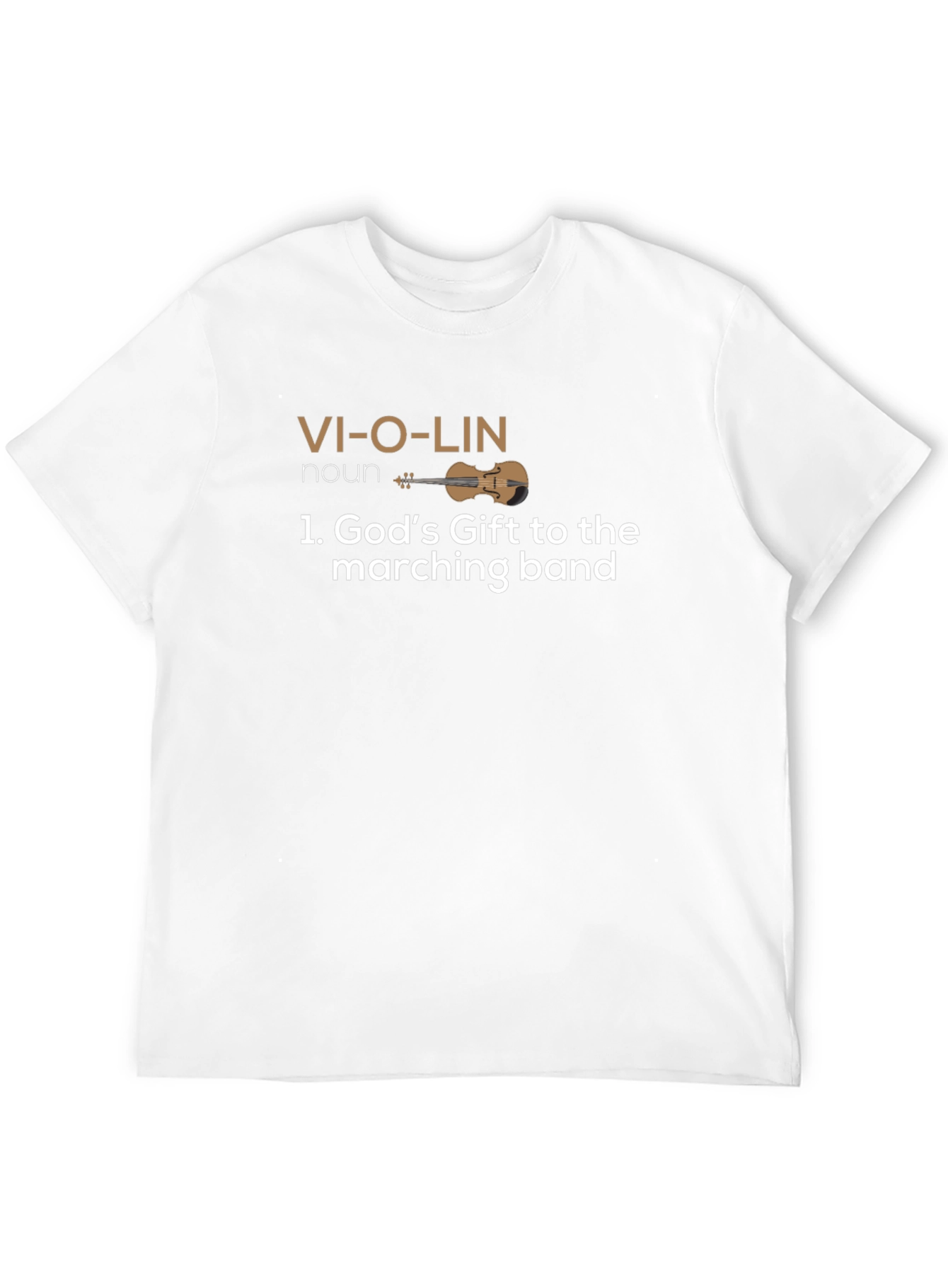 Violin Definition Funny Black T-Shirt