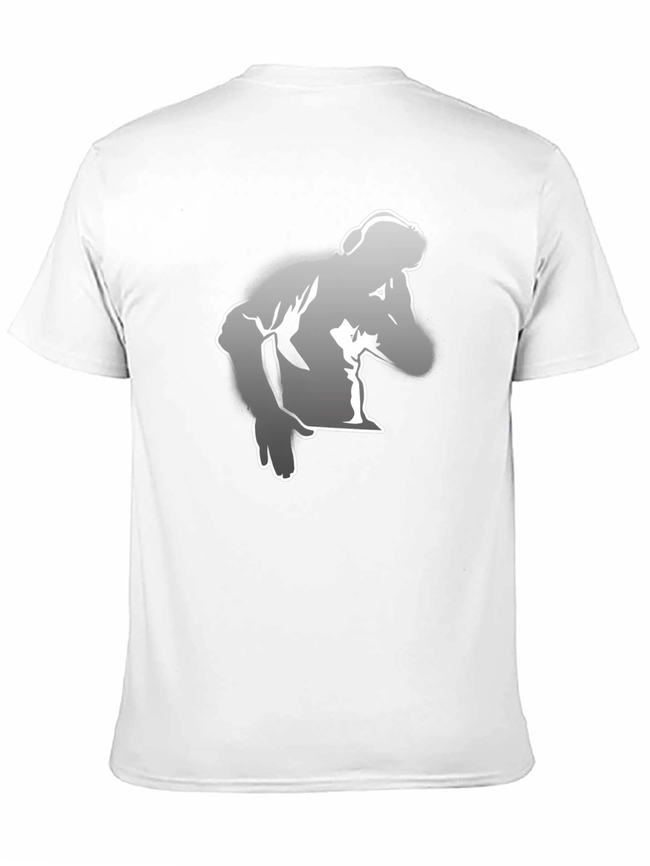 Stylish Black T-Shirt with Graphic Print