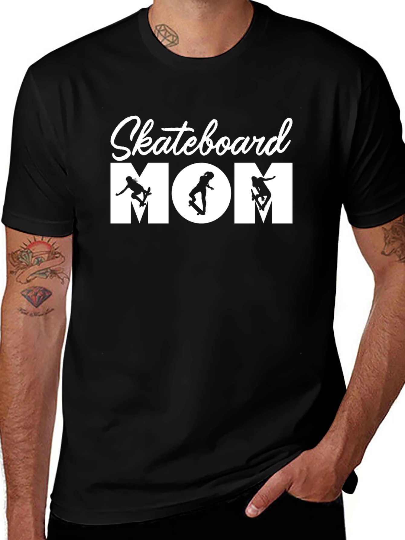 Skateboard Mom Graphic T-Shirt