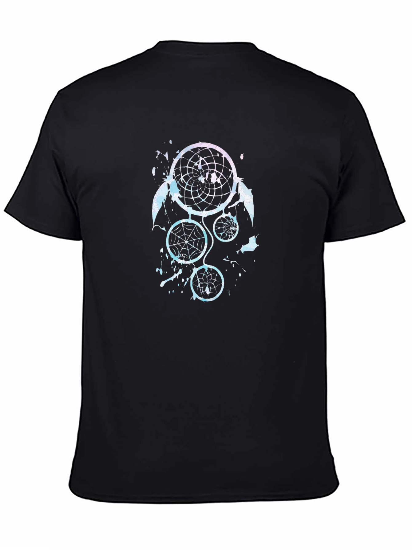 Dreamcatcher Graphic Tee - Black Cotton T-Shirt