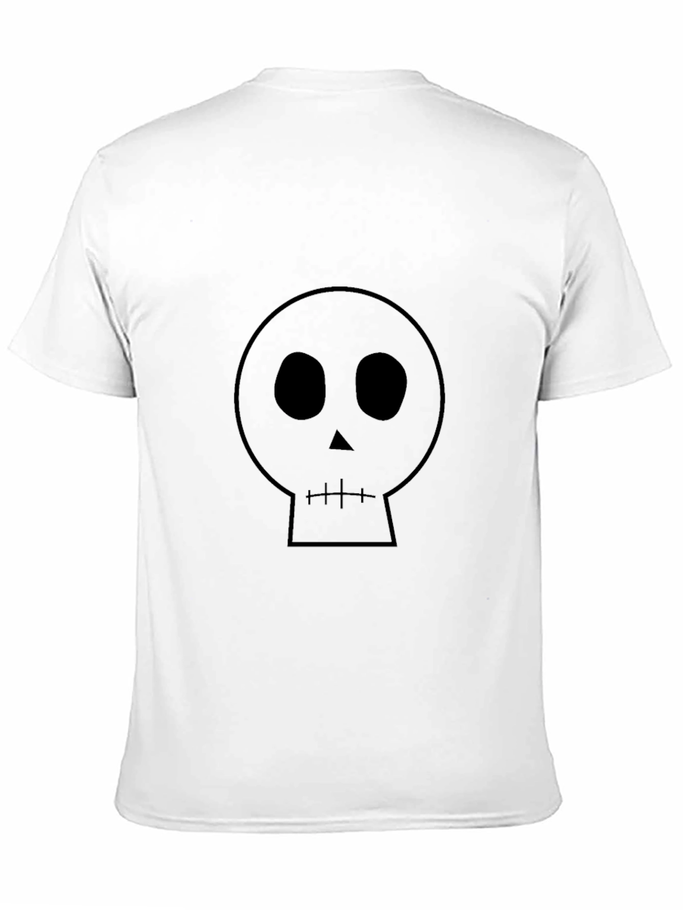 Skull Graphic T-Shirt - Classic Black Tee