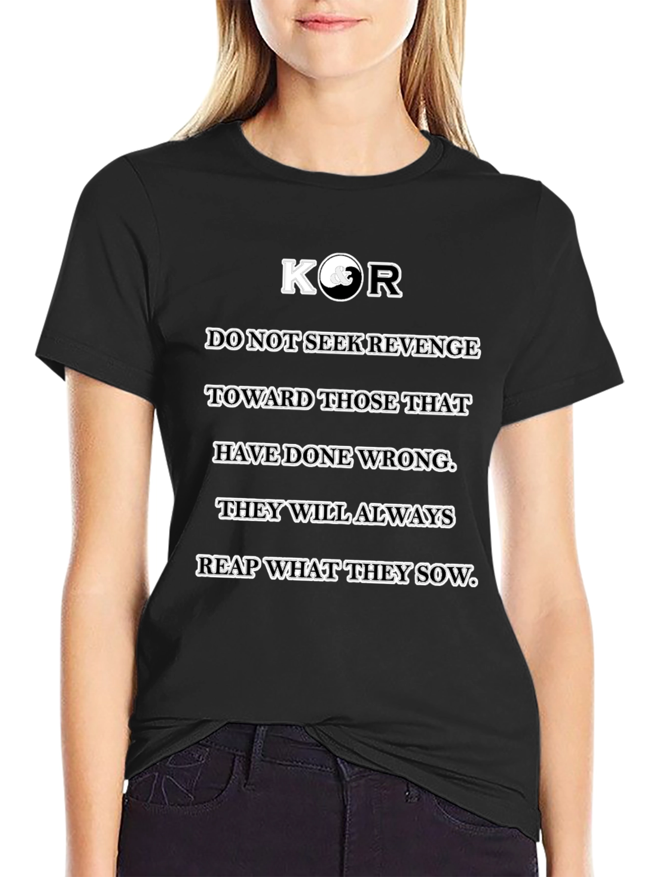 KOR Graphic T-Shirt - Justice Will Prevail