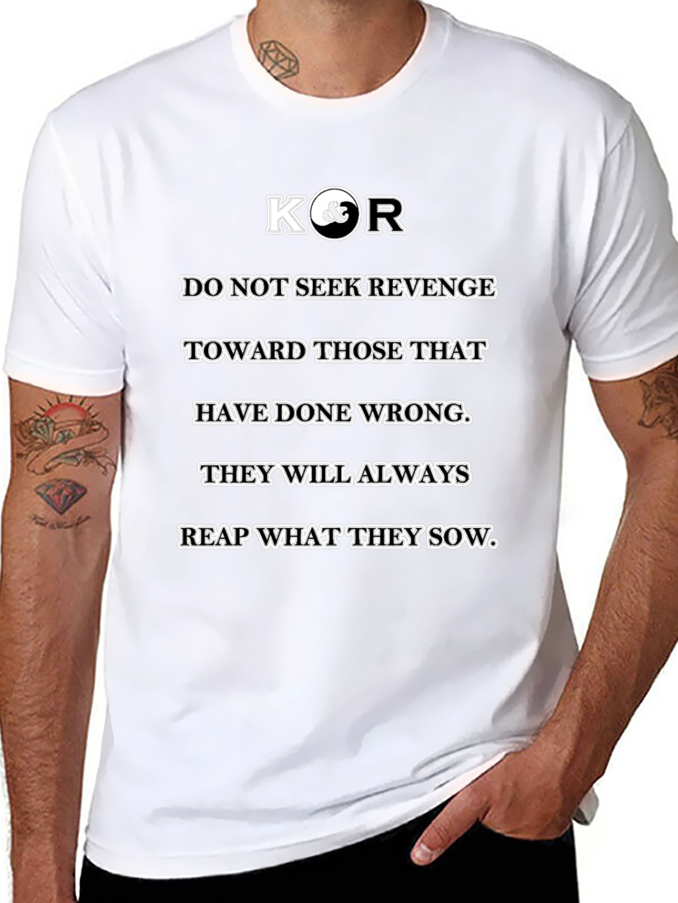 KOR Graphic T-Shirt - Justice Will Prevail