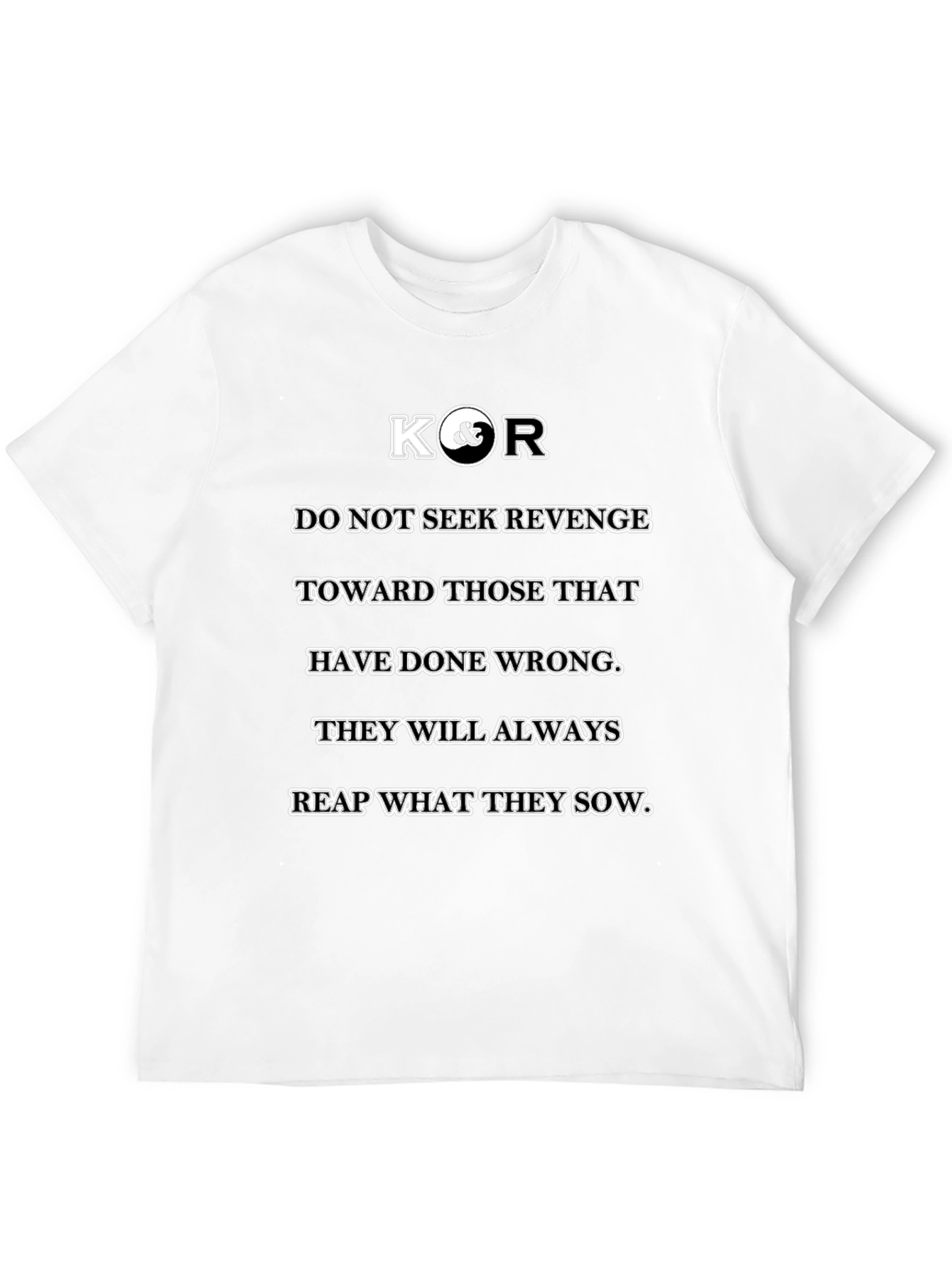 KOR Graphic T-Shirt - Justice Will Prevail