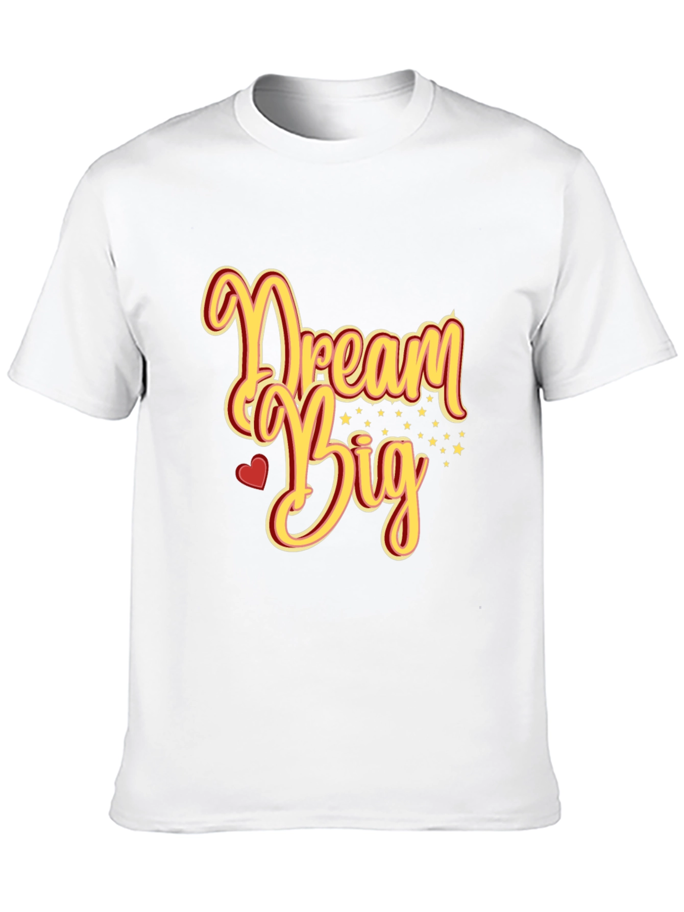 Dream Big Graphic Tee - Inspiring Black T-Shirt