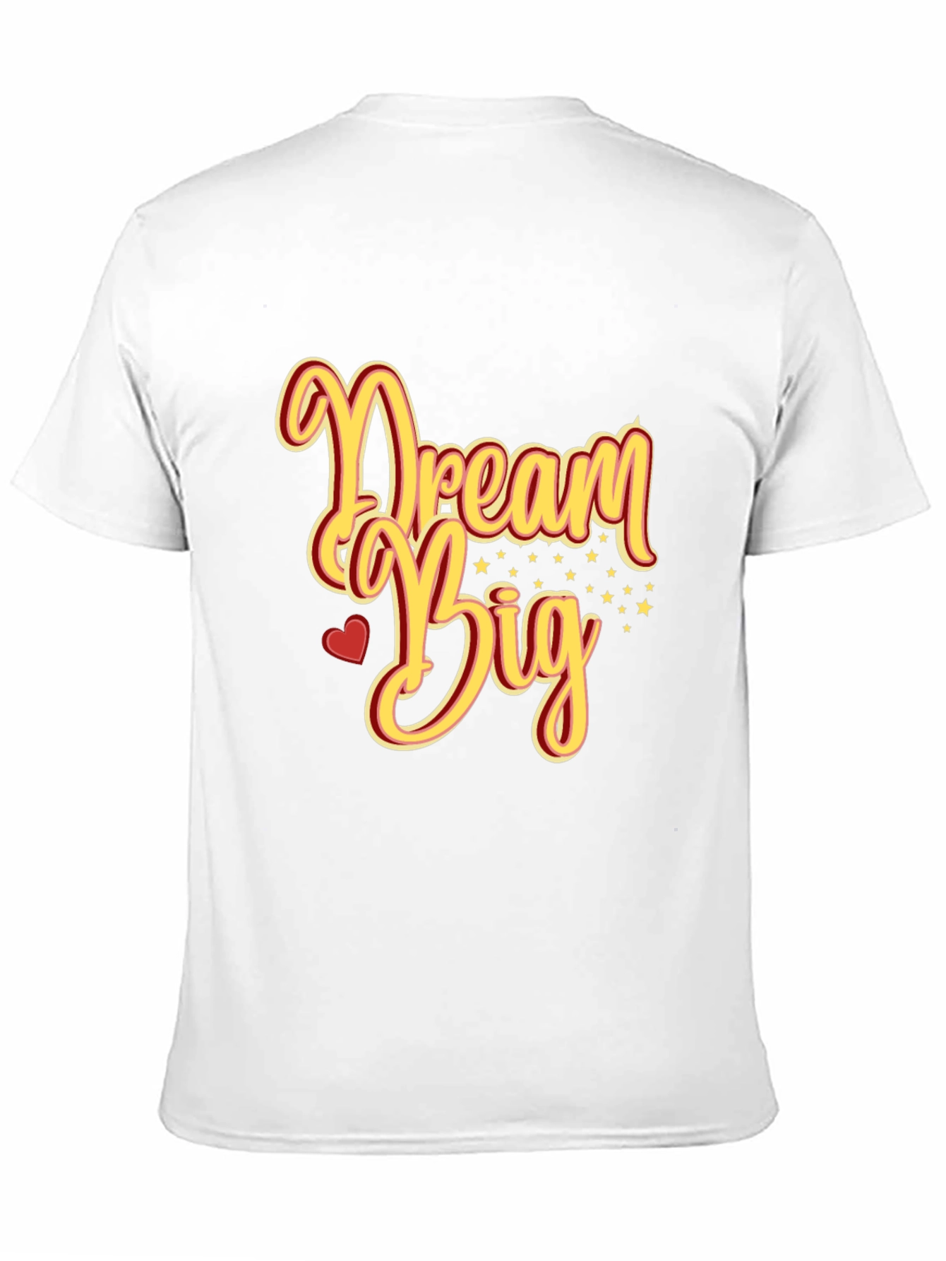 Dream Big Graphic Tee - Inspiring Black T-Shirt