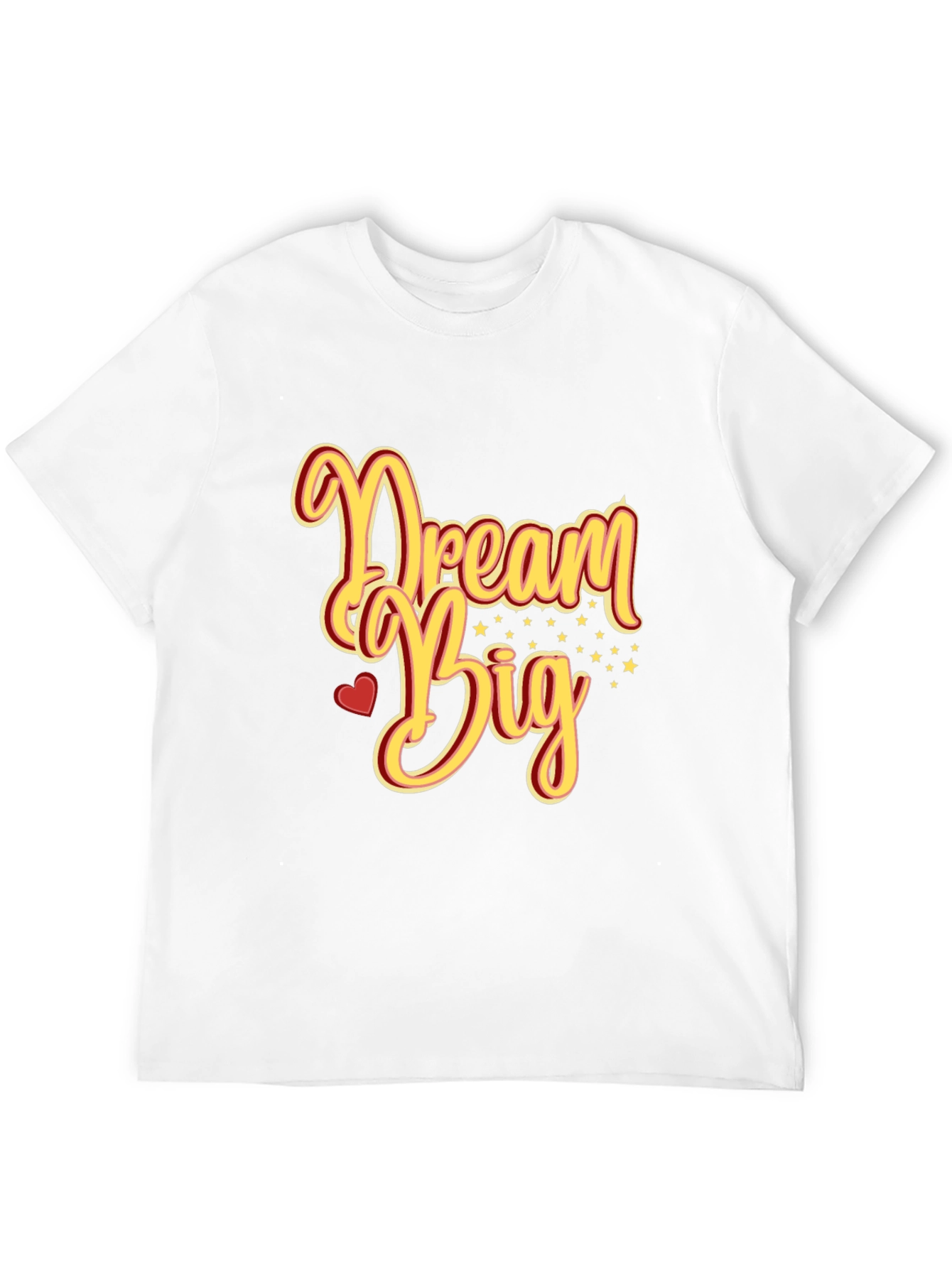 Dream Big Graphic Tee - Inspiring Black T-Shirt