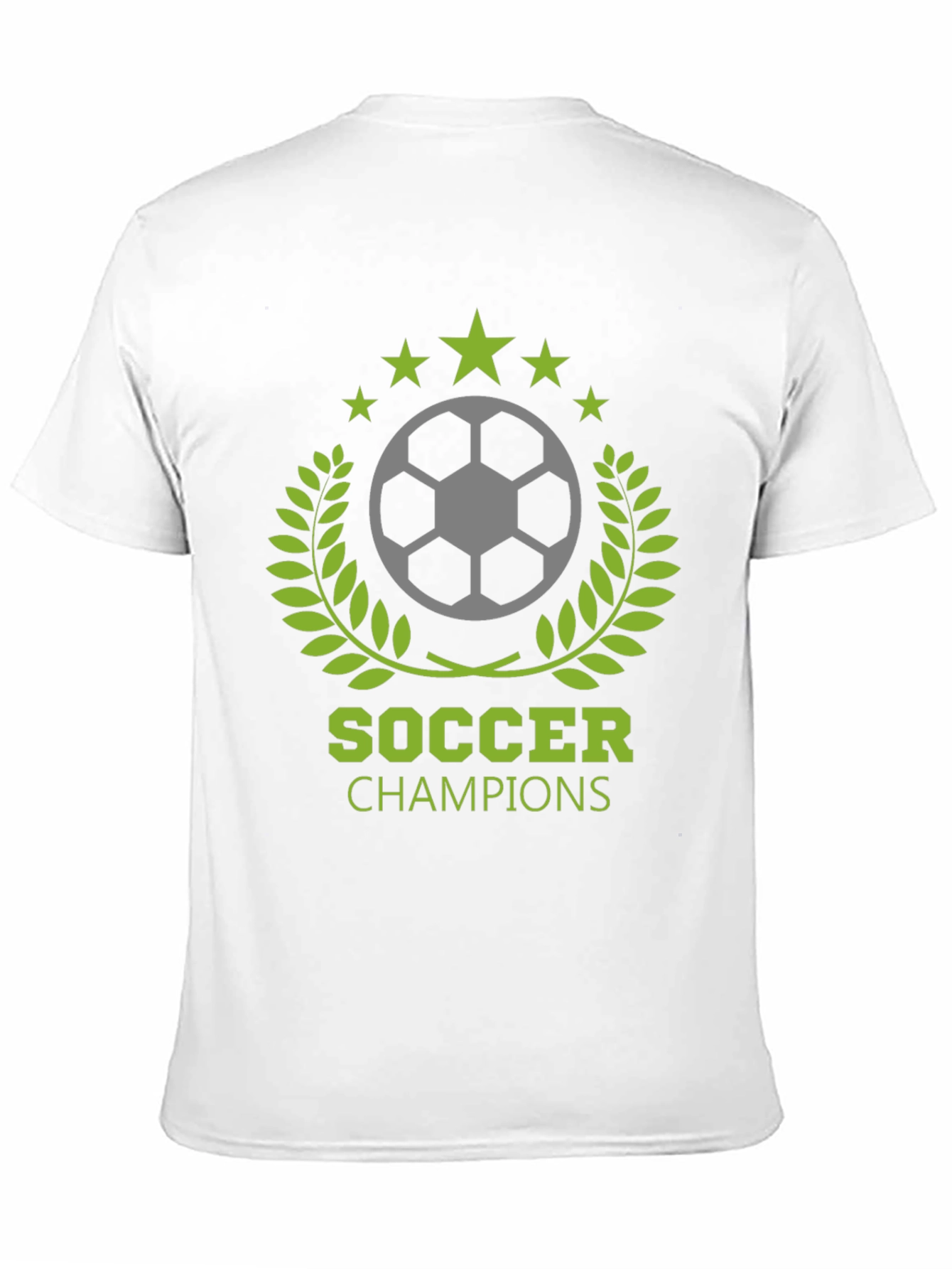Soccer Champions Black T-Shirt