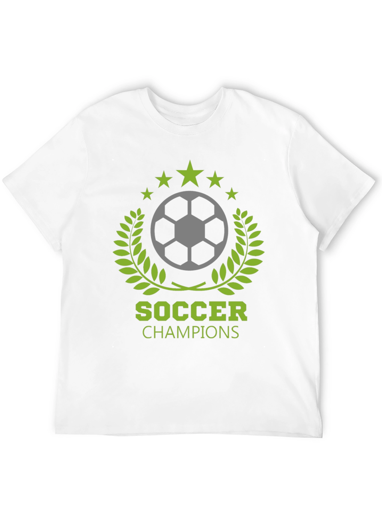 Soccer Champions Black T-Shirt