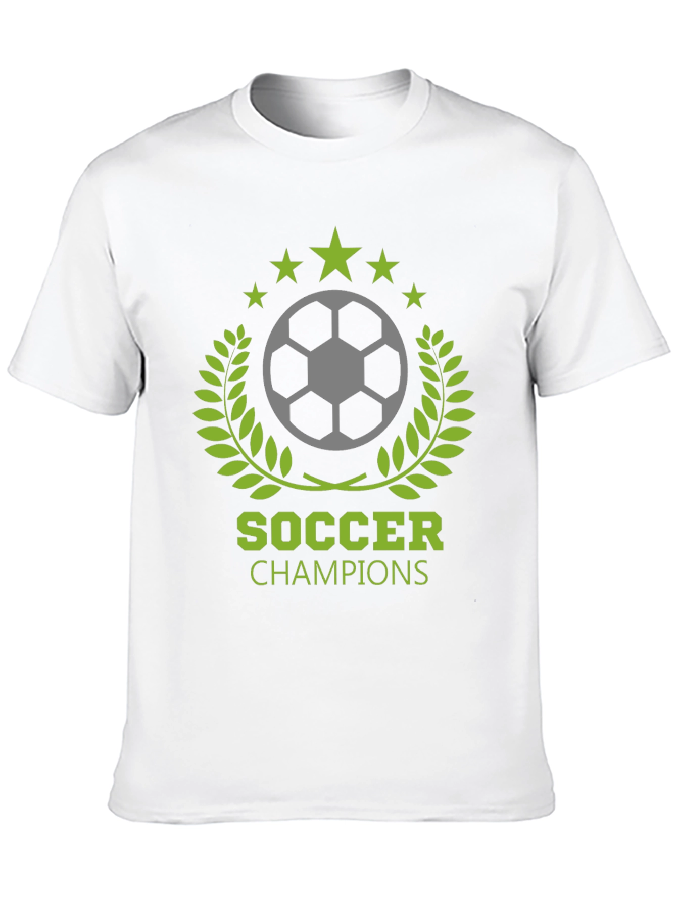 Soccer Champions Black T-Shirt