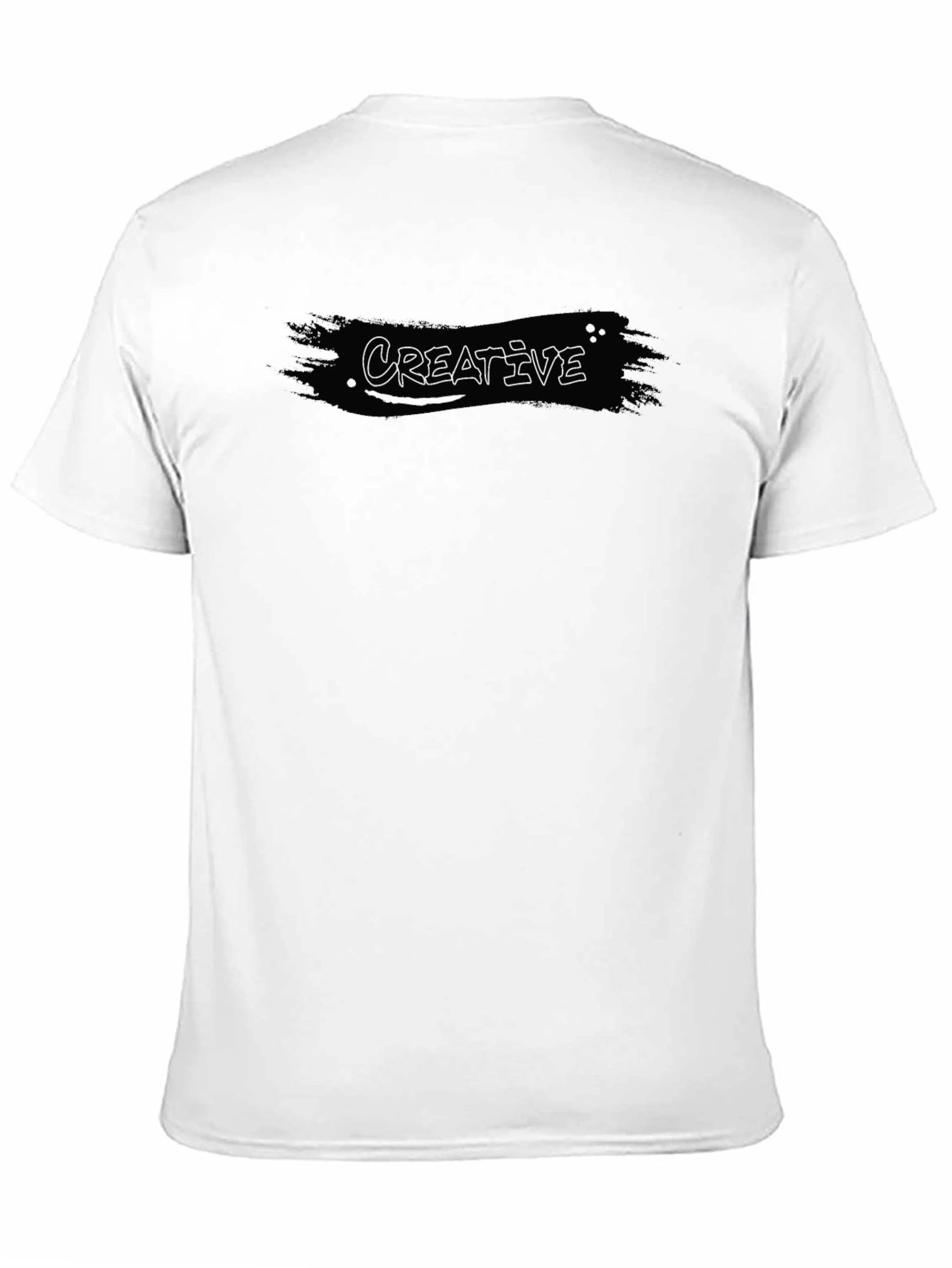 Creative Graphic T-Shirt - Black Stylish Design