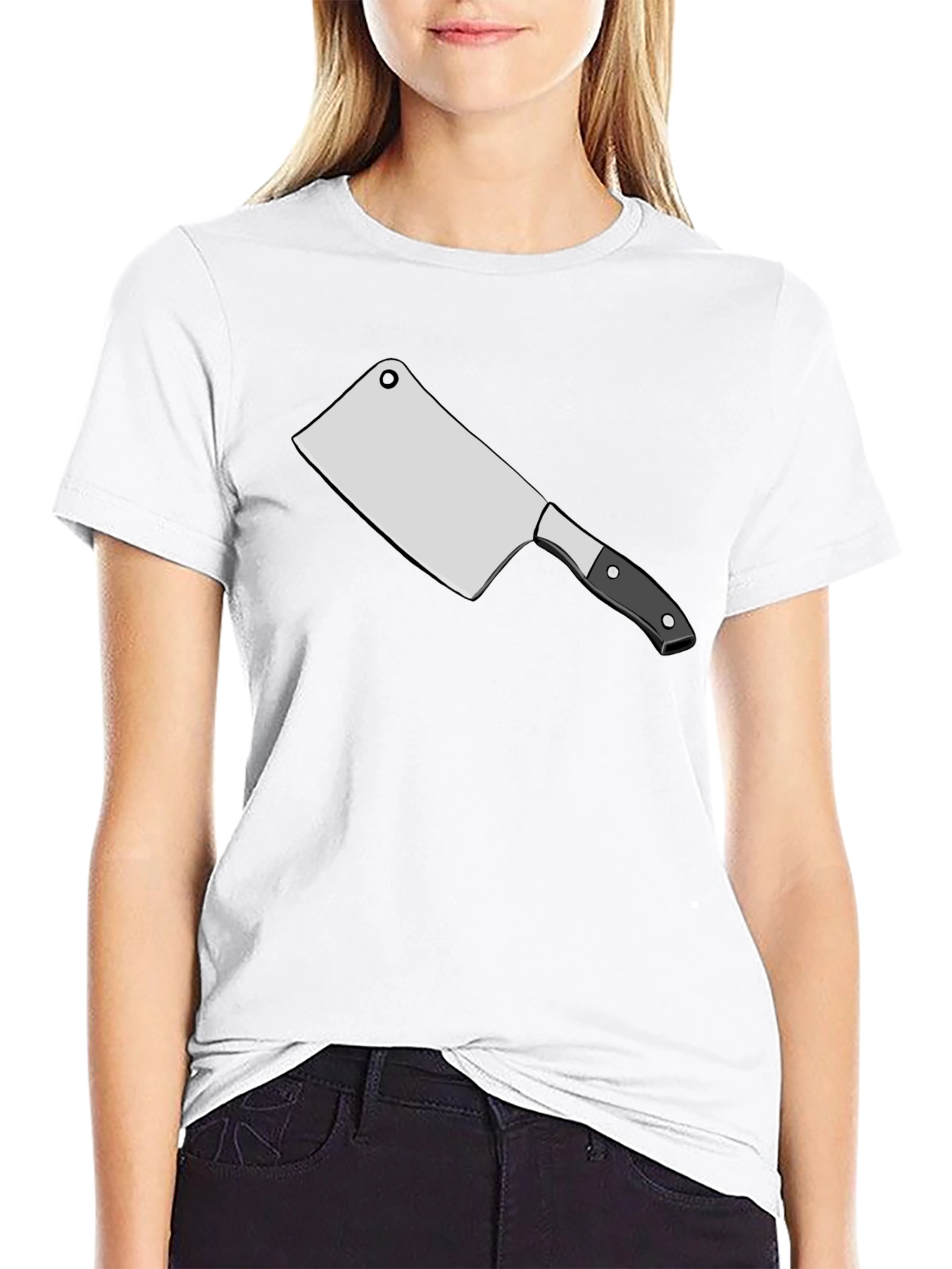 Cleaver Graphic T-Shirt - Bold Statement Tee