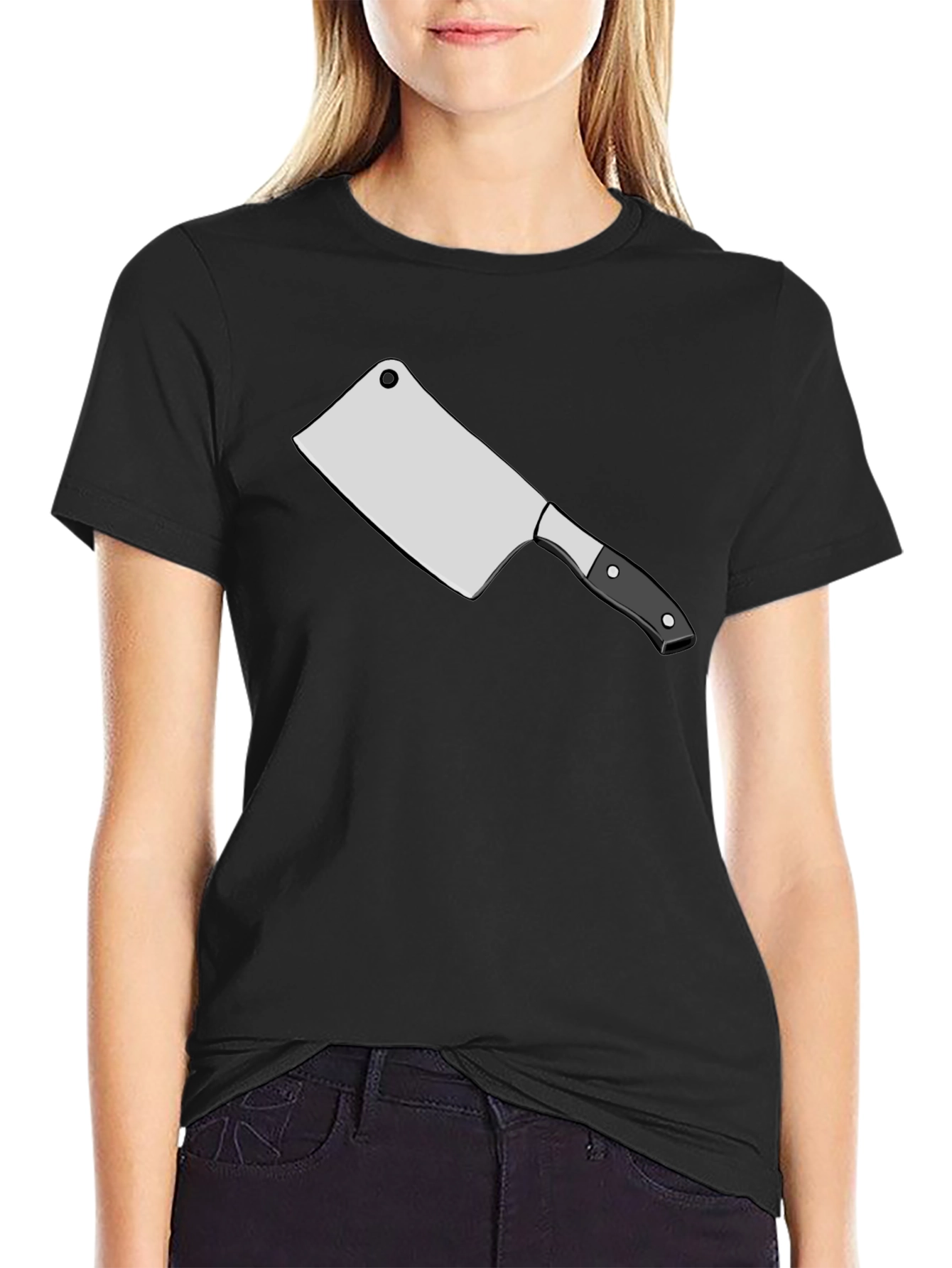 Cleaver Graphic T-Shirt - Bold Statement Tee