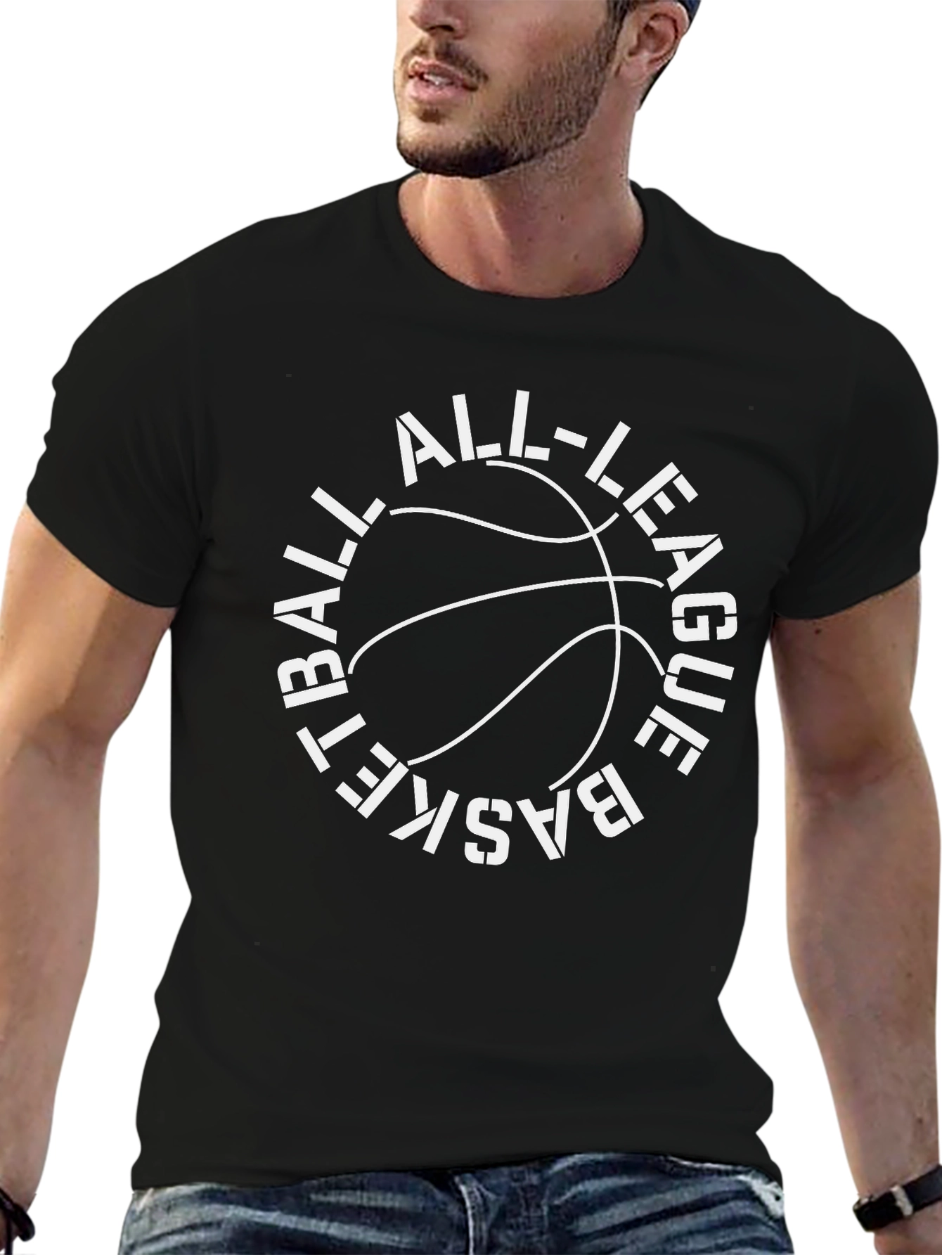 All-League Basketball Graphic Tee