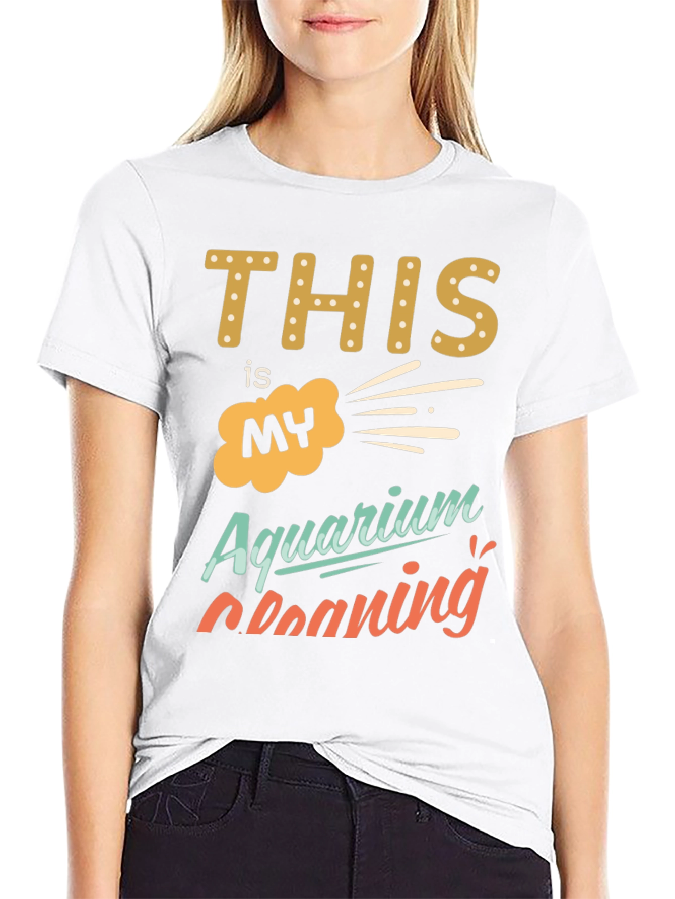 Aquarium Cleaning T-Shirt - Funny Graphic Tee