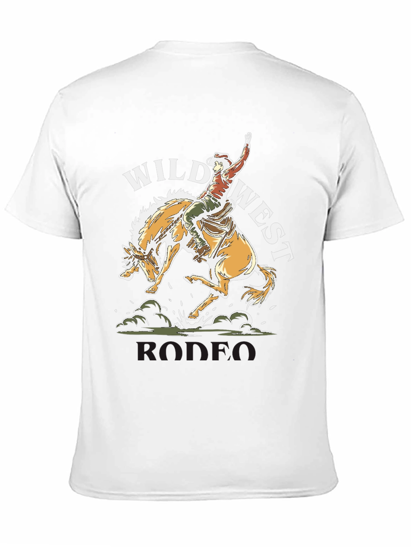 Wild West Rodeo T-Shirt Cowboy Graphic Tee