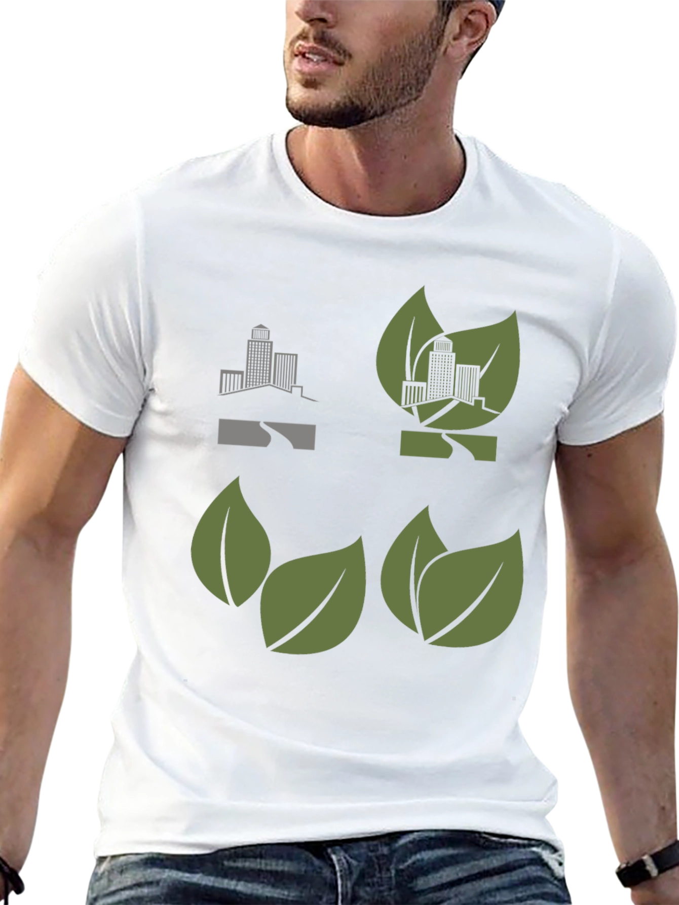 Eco City Black T-Shirt - Urban Green Fashion