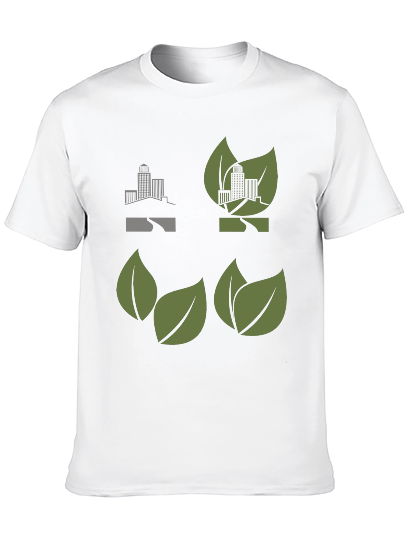 Eco City Black T-Shirt - Urban Green Fashion