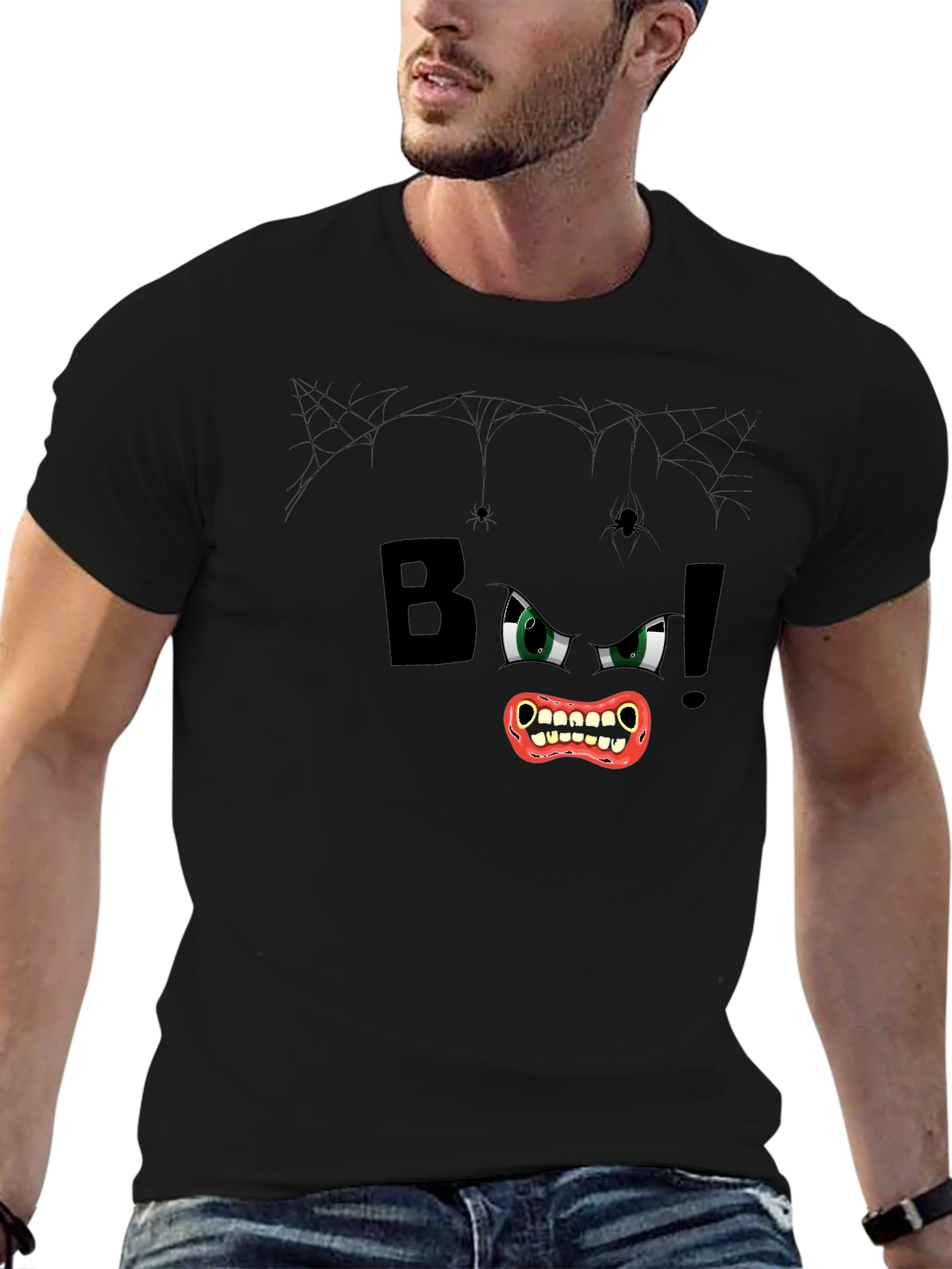 Boo! Graphic T-Shirt - Halloween Fun