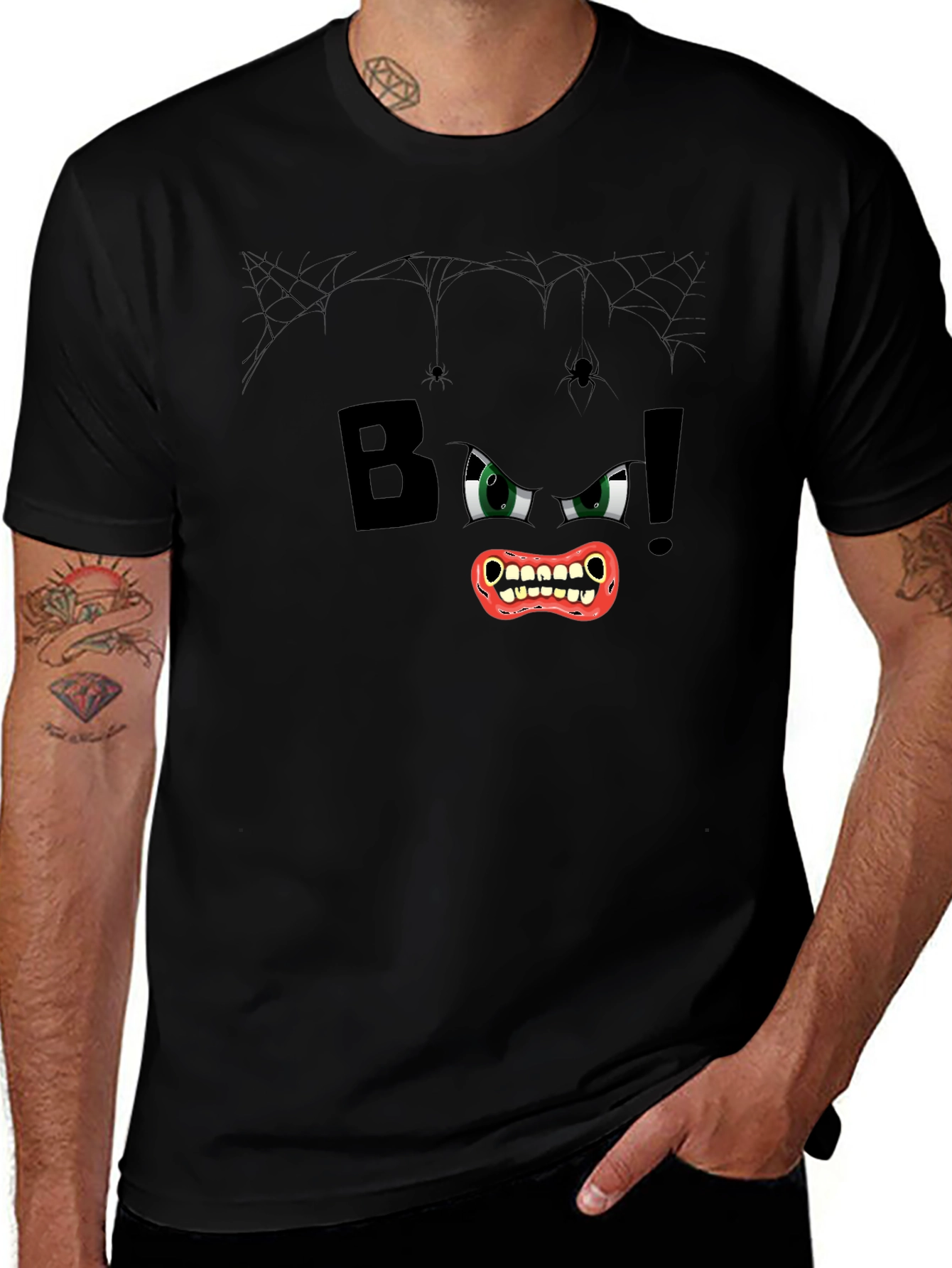 Boo! Graphic T-Shirt - Halloween Fun
